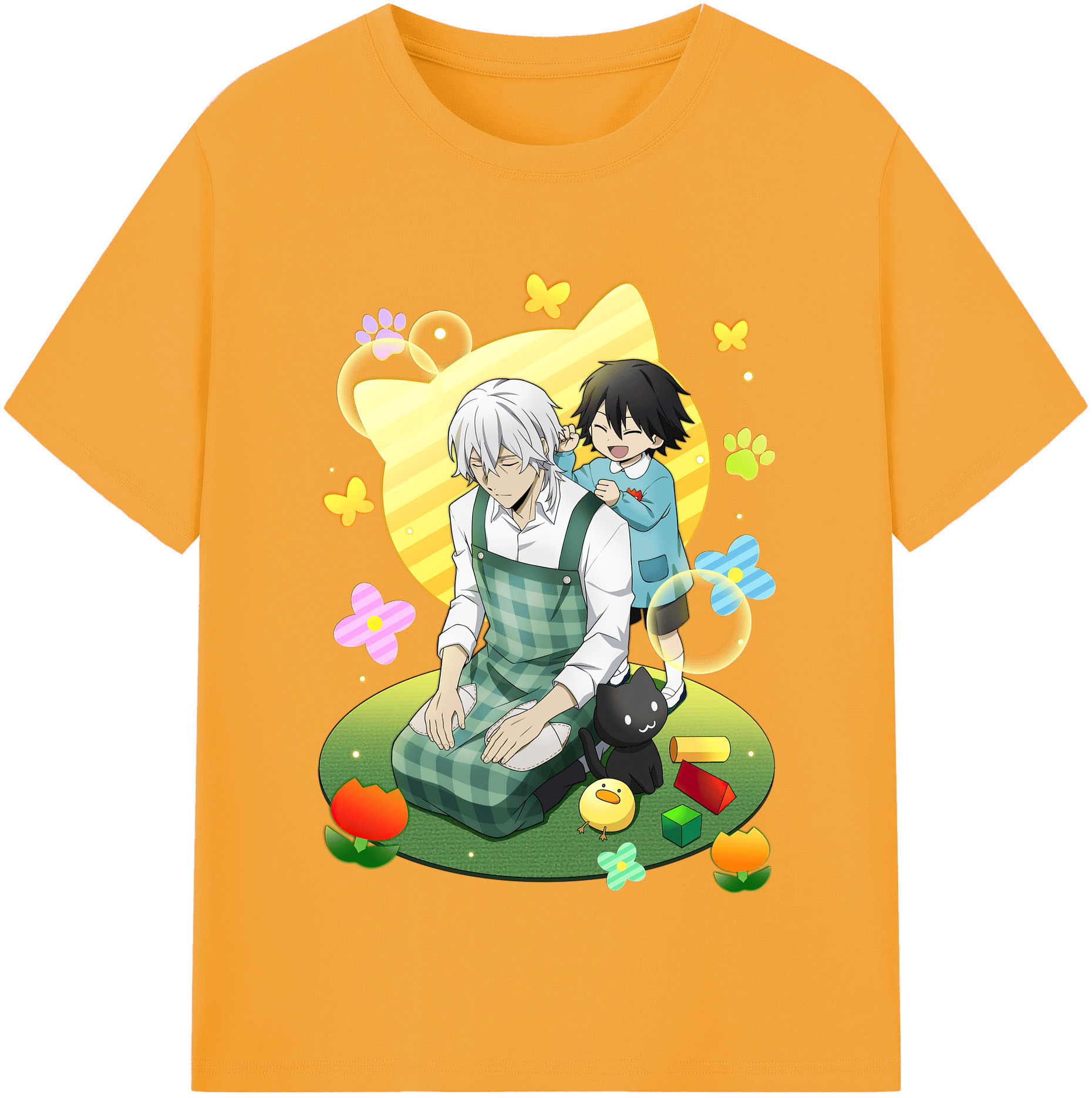 （画像用） 文豪ストレイドッグス Bungo Stray Dogs レディースカジュアルプリントTシャツ（綿100％）