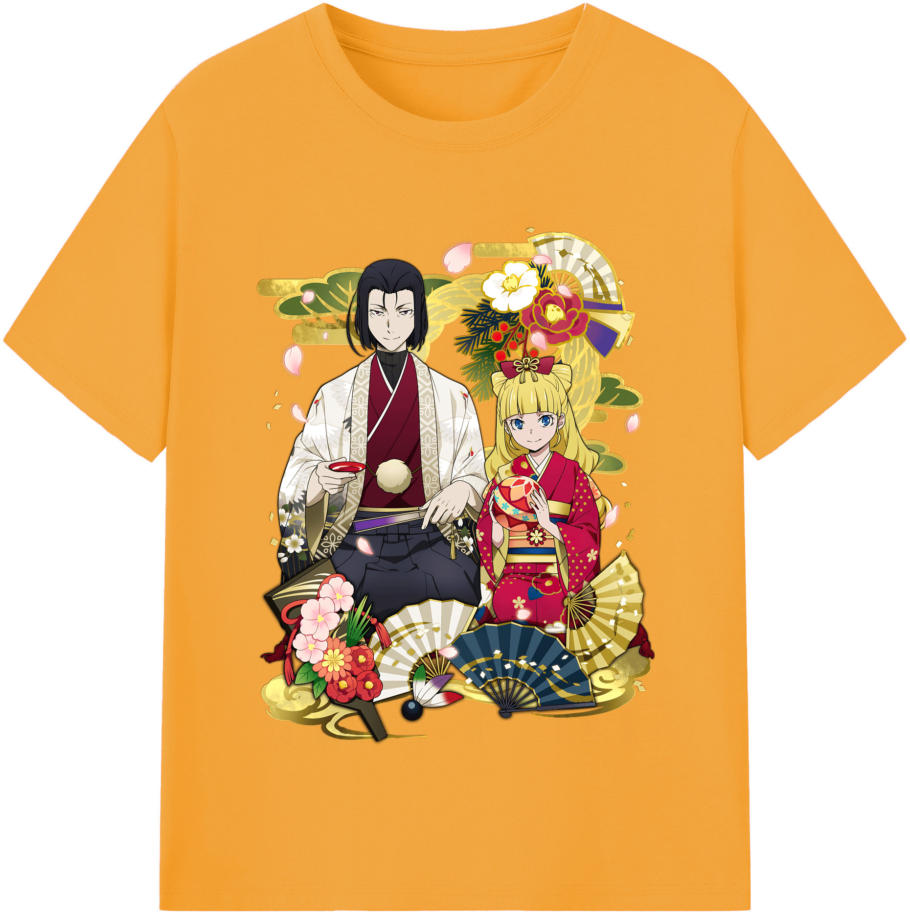 （画像用） 文豪ストレイドッグス Bungo Stray Dogs レディースカジュアルプリントTシャツ（綿100％）
