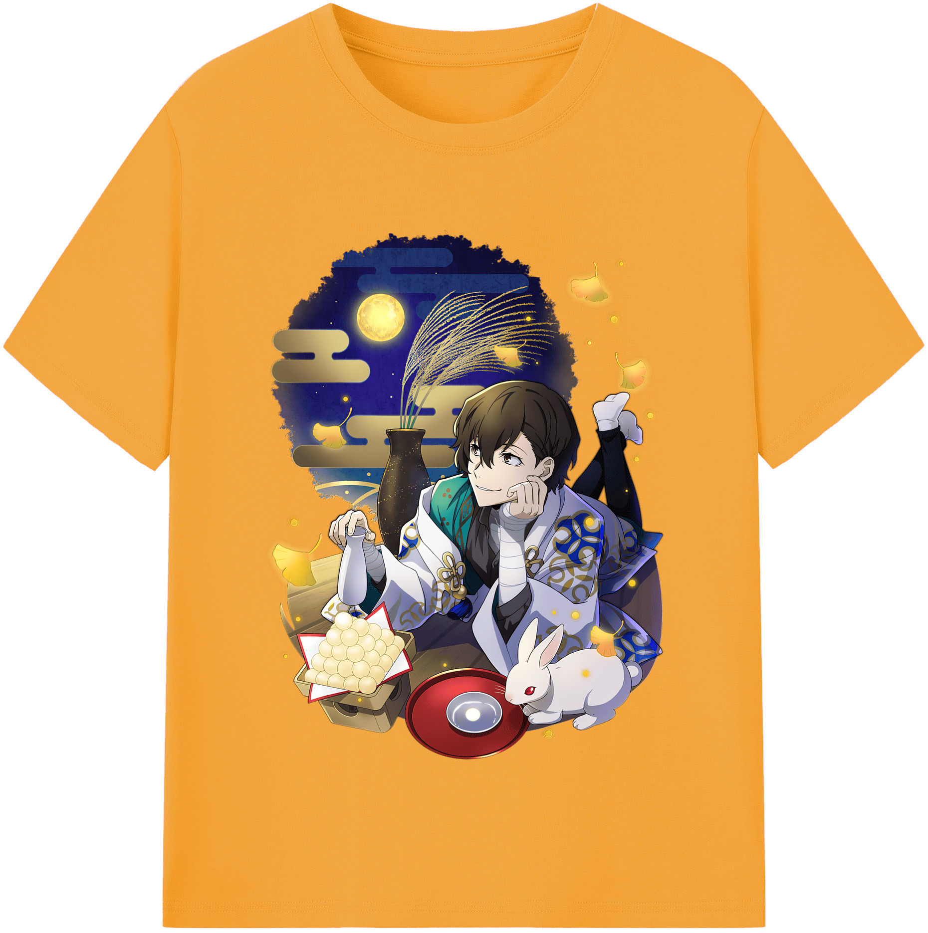 （画像用） 文豪ストレイドッグス Bungo Stray Dogs レディースカジュアルプリントTシャツ（綿100％）