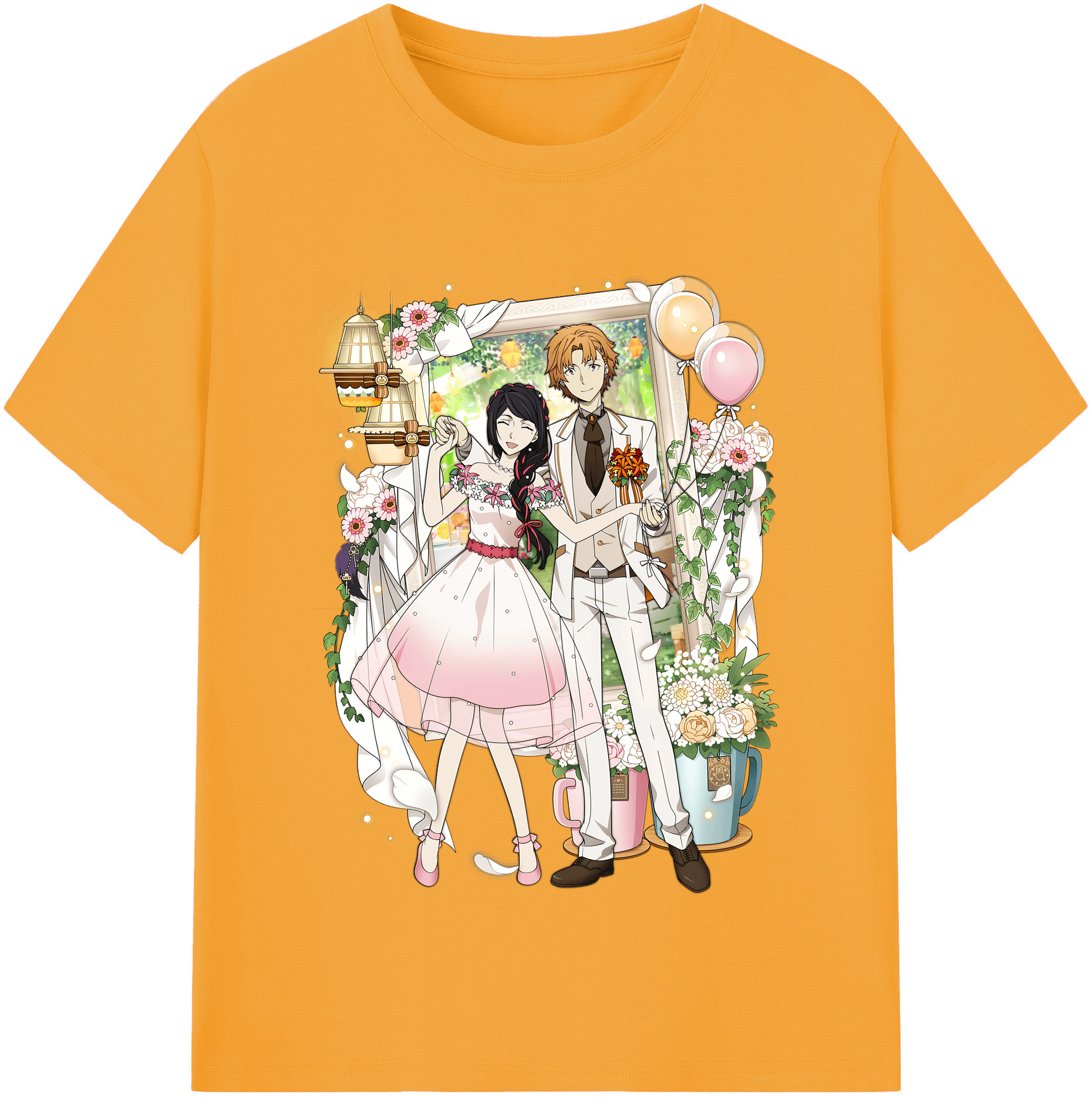 （画像用） 文豪ストレイドッグス Bungo Stray Dogs レディースカジュアルプリントTシャツ（綿100％）