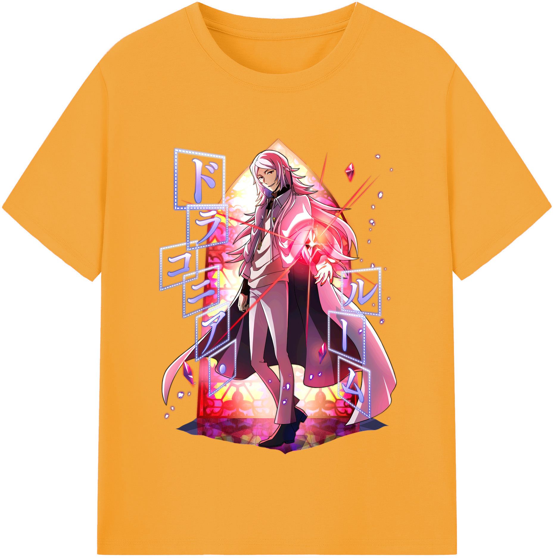 （画像用） 文豪ストレイドッグス Bungo Stray Dogs レディースカジュアルプリントTシャツ（綿100％）