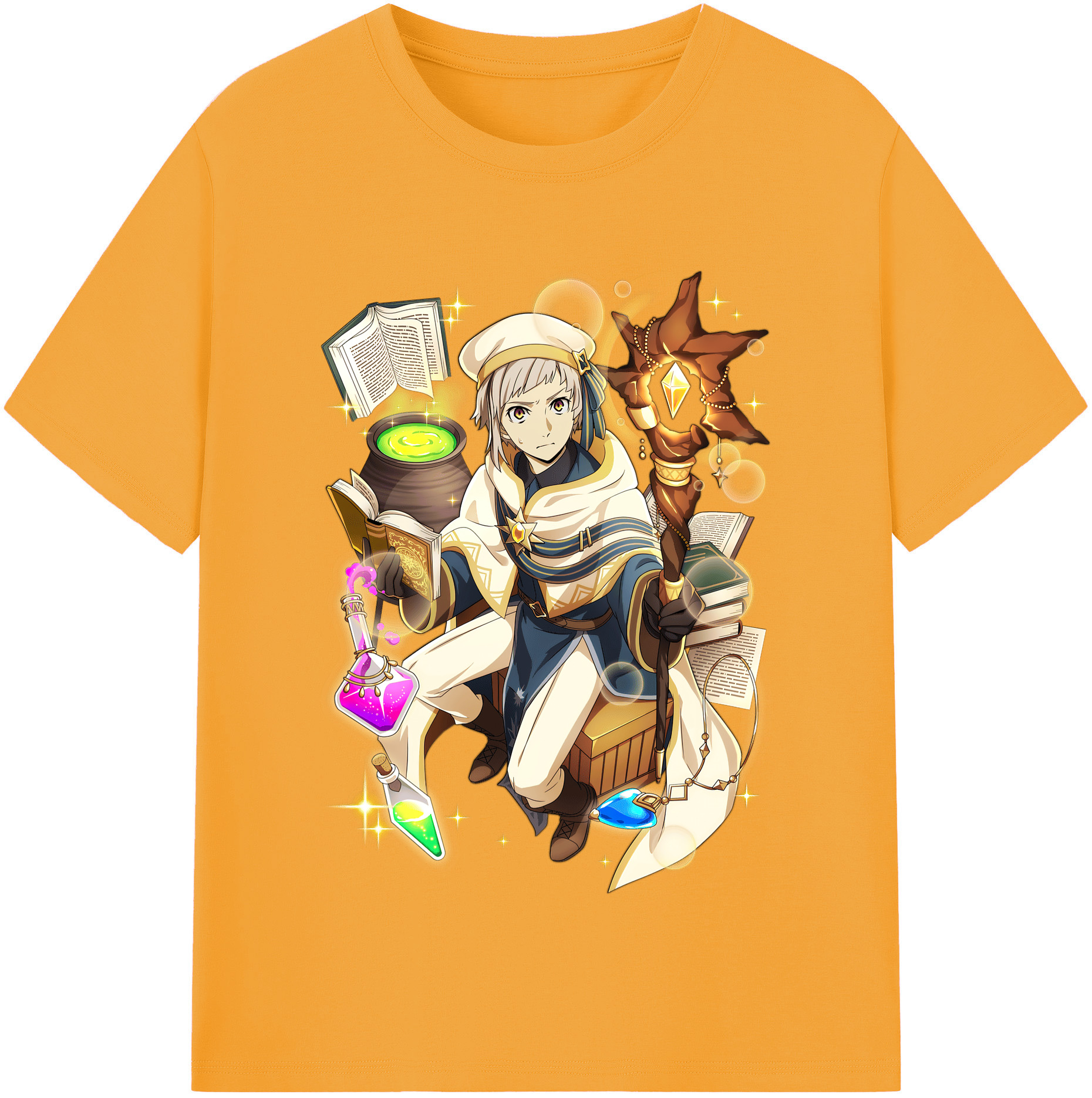 （画像用） 文豪ストレイドッグス Bungo Stray Dogs レディースカジュアルプリントTシャツ（綿100％）
