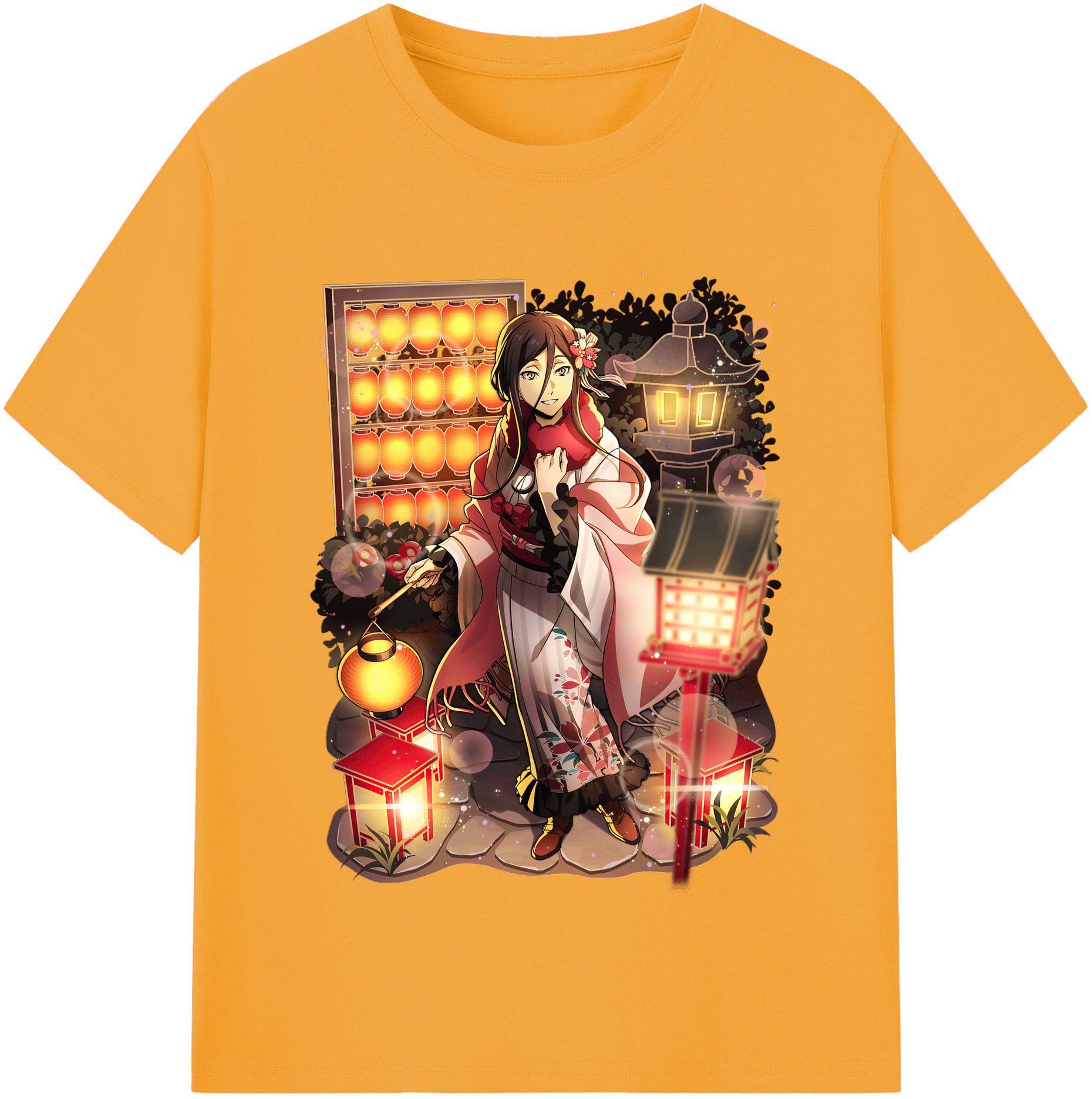 （画像用） 文豪ストレイドッグス Bungo Stray Dogs レディースカジュアルプリントTシャツ（綿100％）