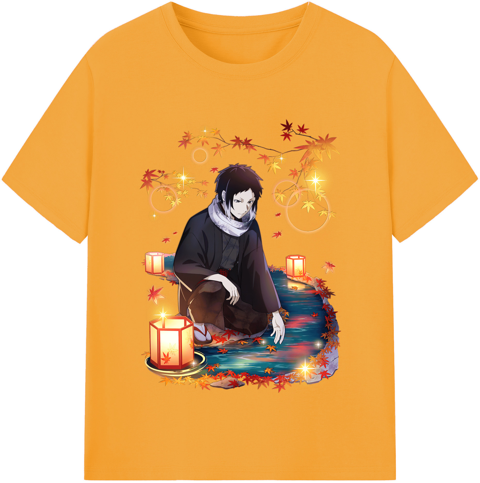 （画像用） 文豪ストレイドッグス Bungo Stray Dogs レディースカジュアルプリントTシャツ（綿100％）