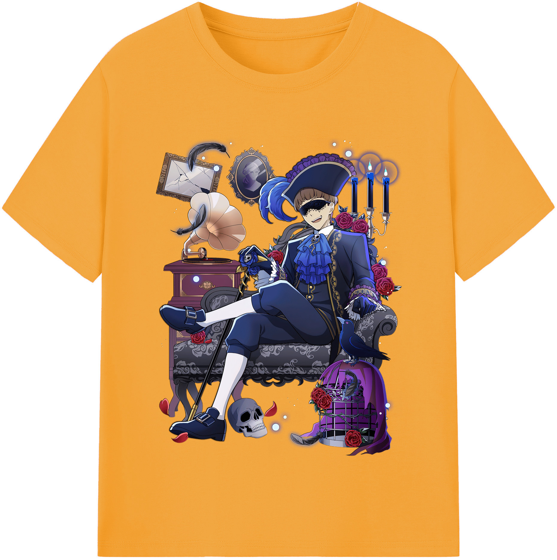 （画像用） 文豪ストレイドッグス Bungo Stray Dogs レディースカジュアルプリントTシャツ（綿100％）