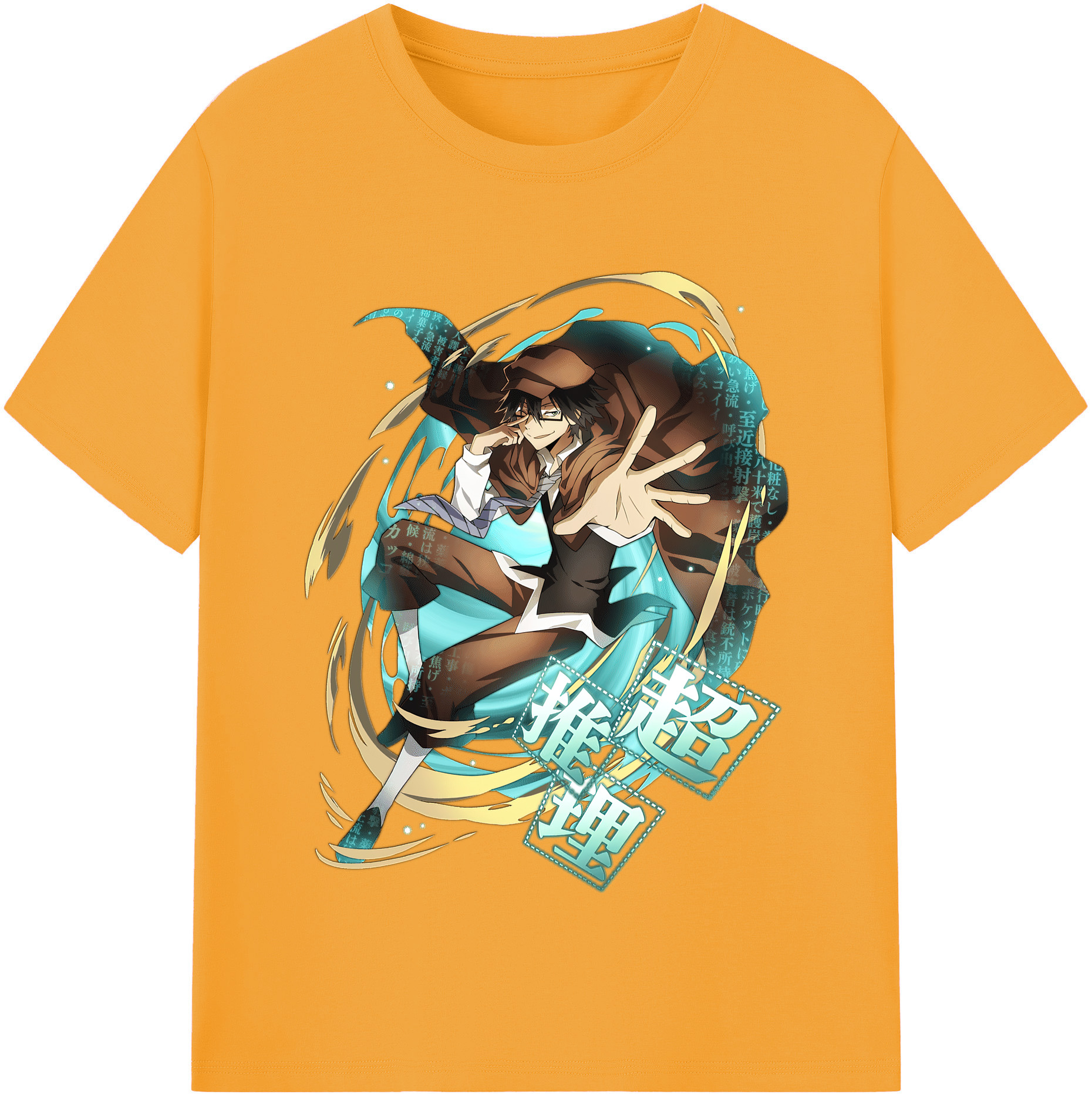 （画像用） 文豪ストレイドッグス Bungo Stray Dogs レディースカジュアルプリントTシャツ（綿100％）