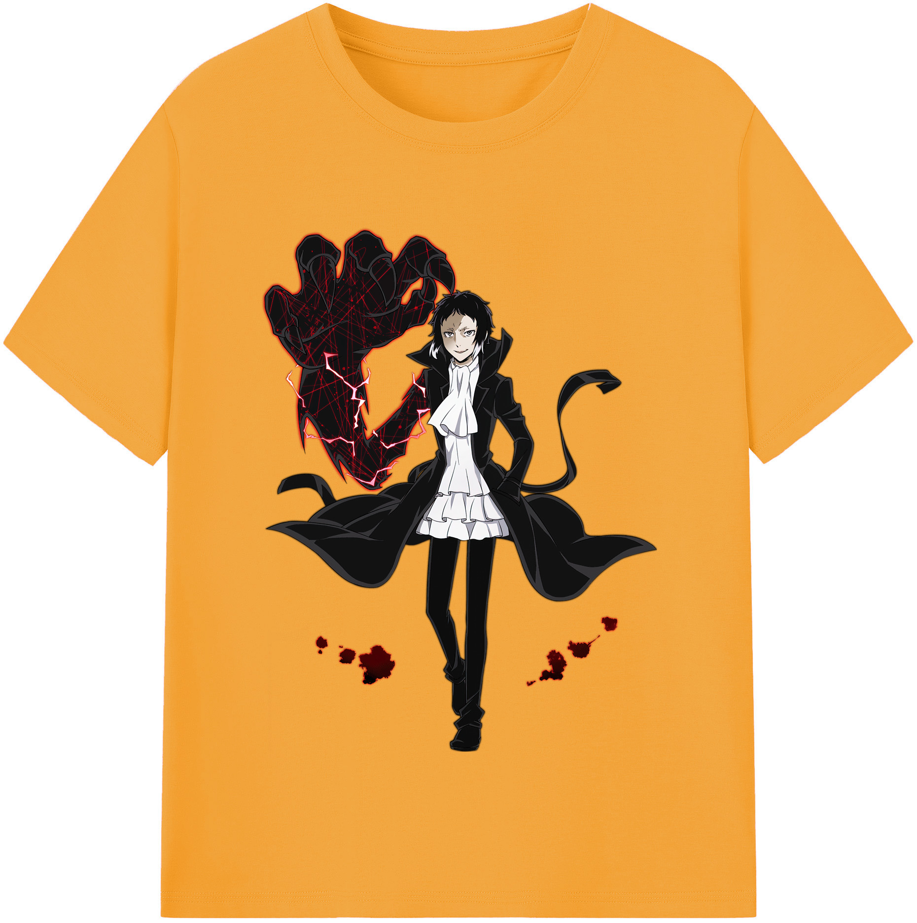 （画像用） 文豪ストレイドッグス Bungo Stray Dogs レディースカジュアルプリントTシャツ（綿100％）