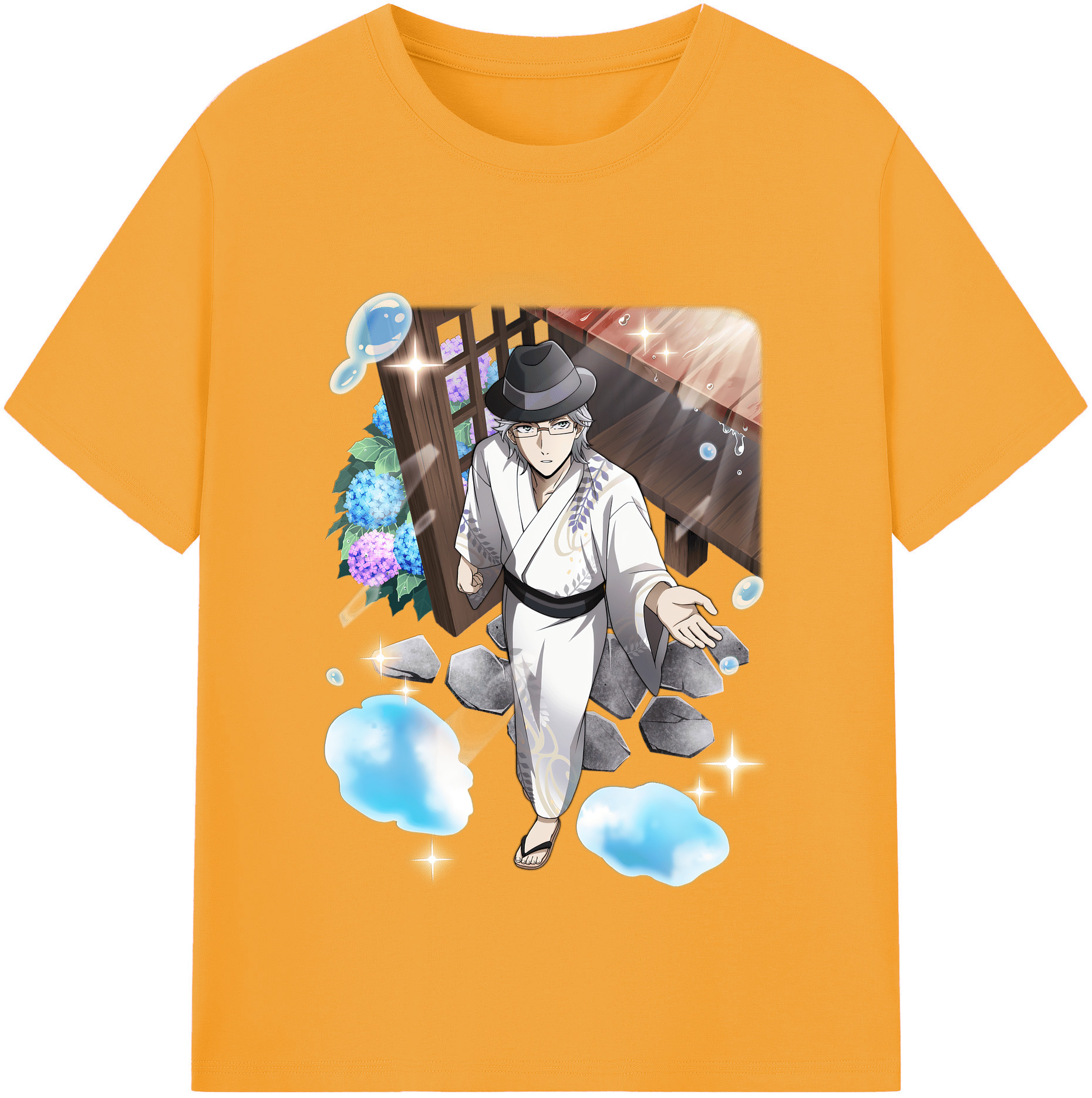 （画像用） 文豪ストレイドッグス Bungo Stray Dogs レディースカジュアルプリントTシャツ（綿100％）
