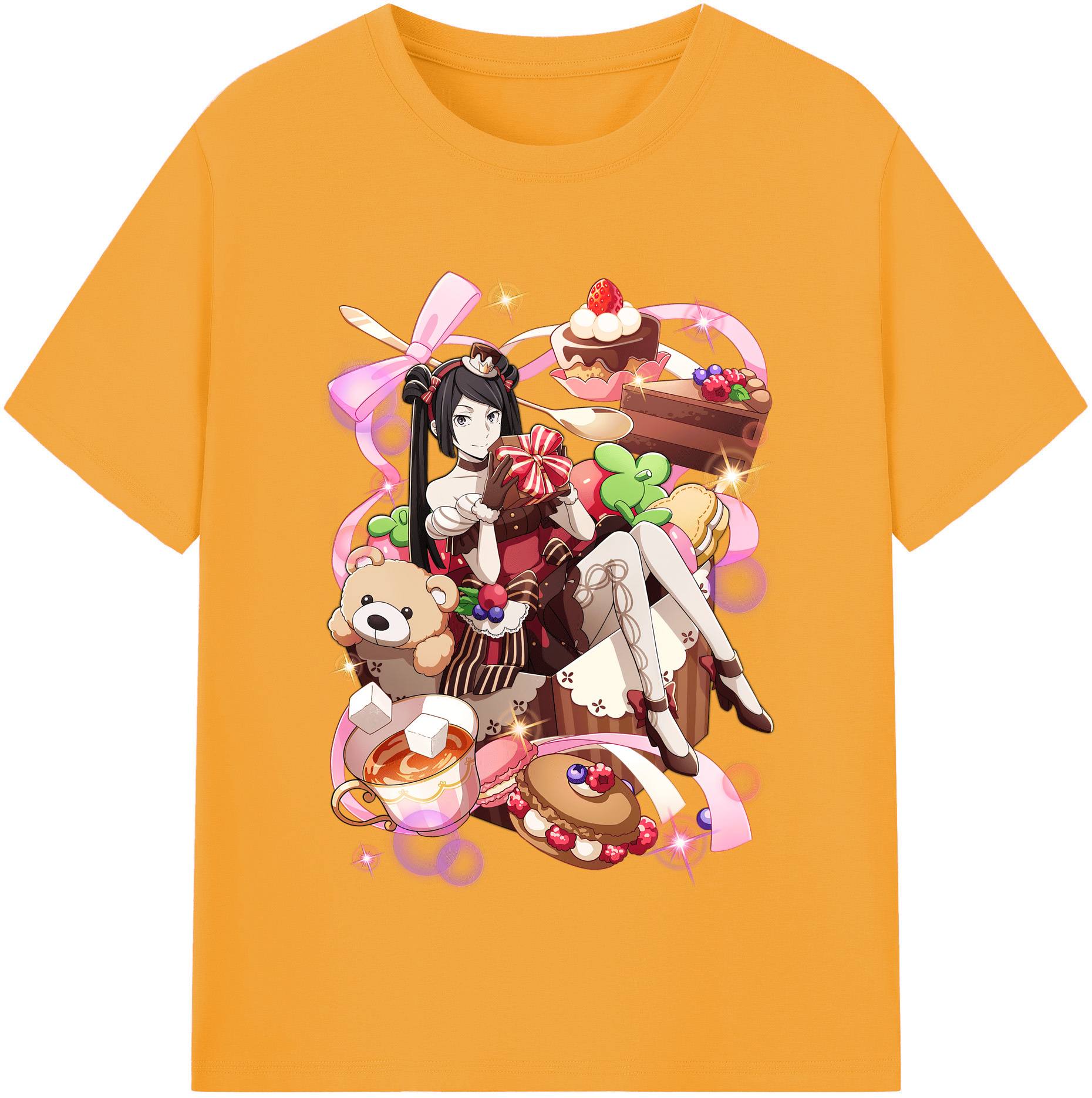 （画像用） 文豪ストレイドッグス Bungo Stray Dogs レディースカジュアルプリントTシャツ（綿100％）