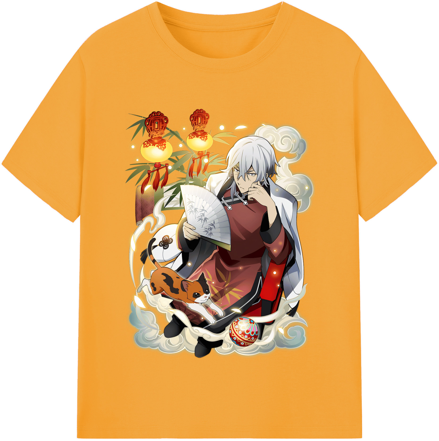 （画像用） 文豪ストレイドッグス Bungo Stray Dogs レディースカジュアルプリントTシャツ（綿100％）