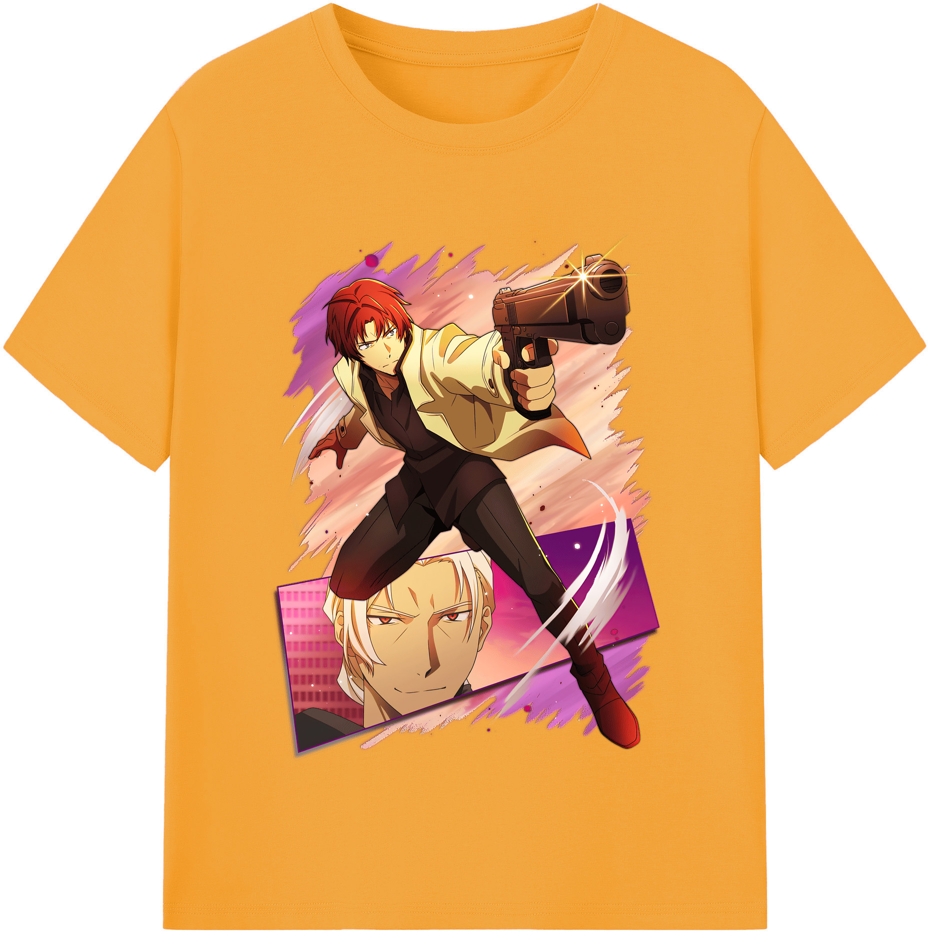 （画像用） 文豪ストレイドッグス Bungo Stray Dogs レディースカジュアルプリントTシャツ（綿100％）