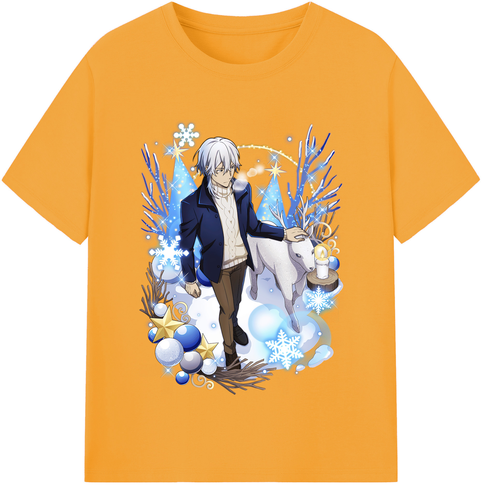 （画像用） 文豪ストレイドッグス Bungo Stray Dogs レディースカジュアルプリントTシャツ（綿100％）
