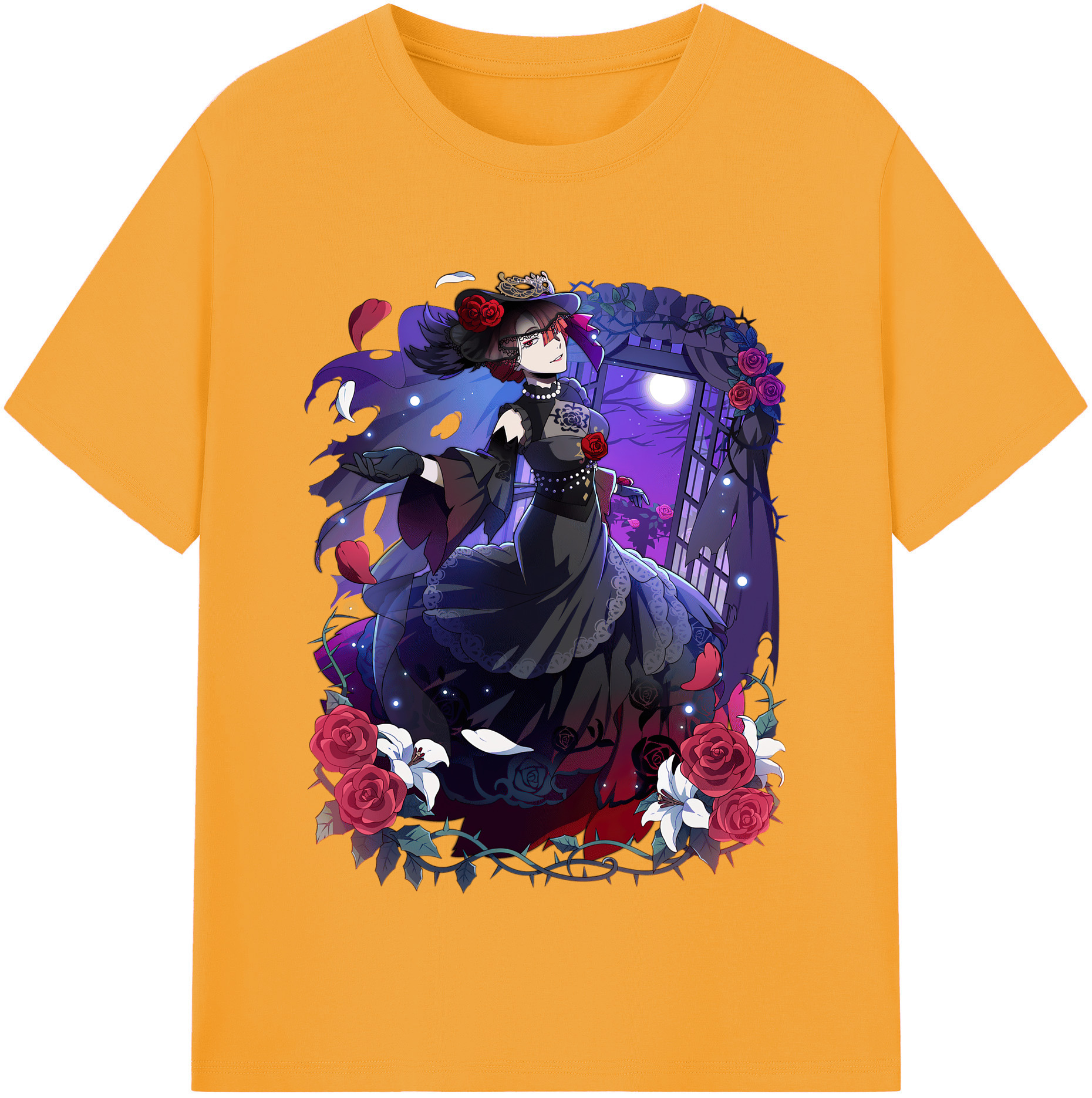 （画像用） 文豪ストレイドッグス Bungo Stray Dogs レディースカジュアルプリントTシャツ（綿100％）