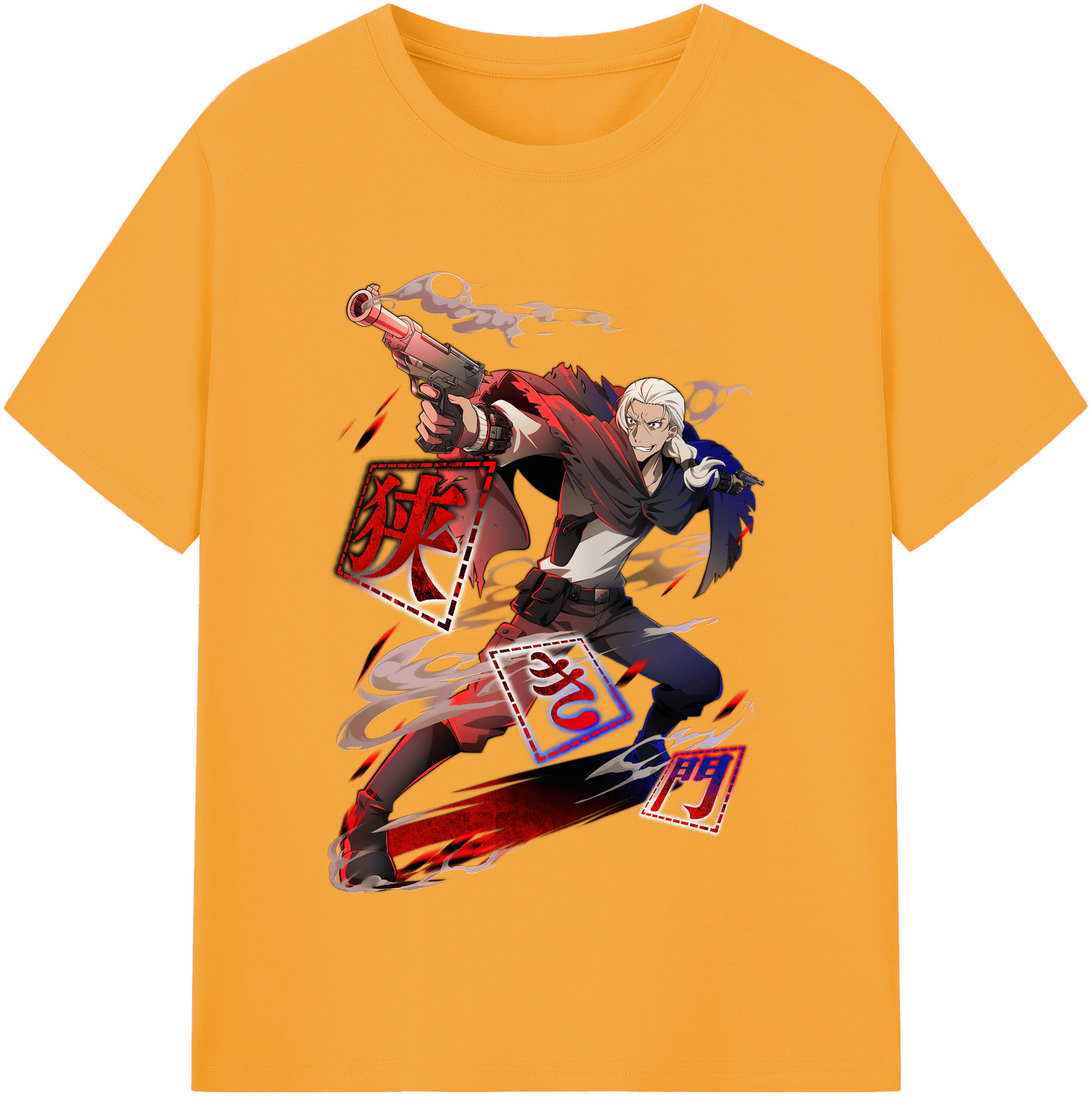 （画像用） 文豪ストレイドッグス Bungo Stray Dogs レディースカジュアルプリントTシャツ（綿100％）