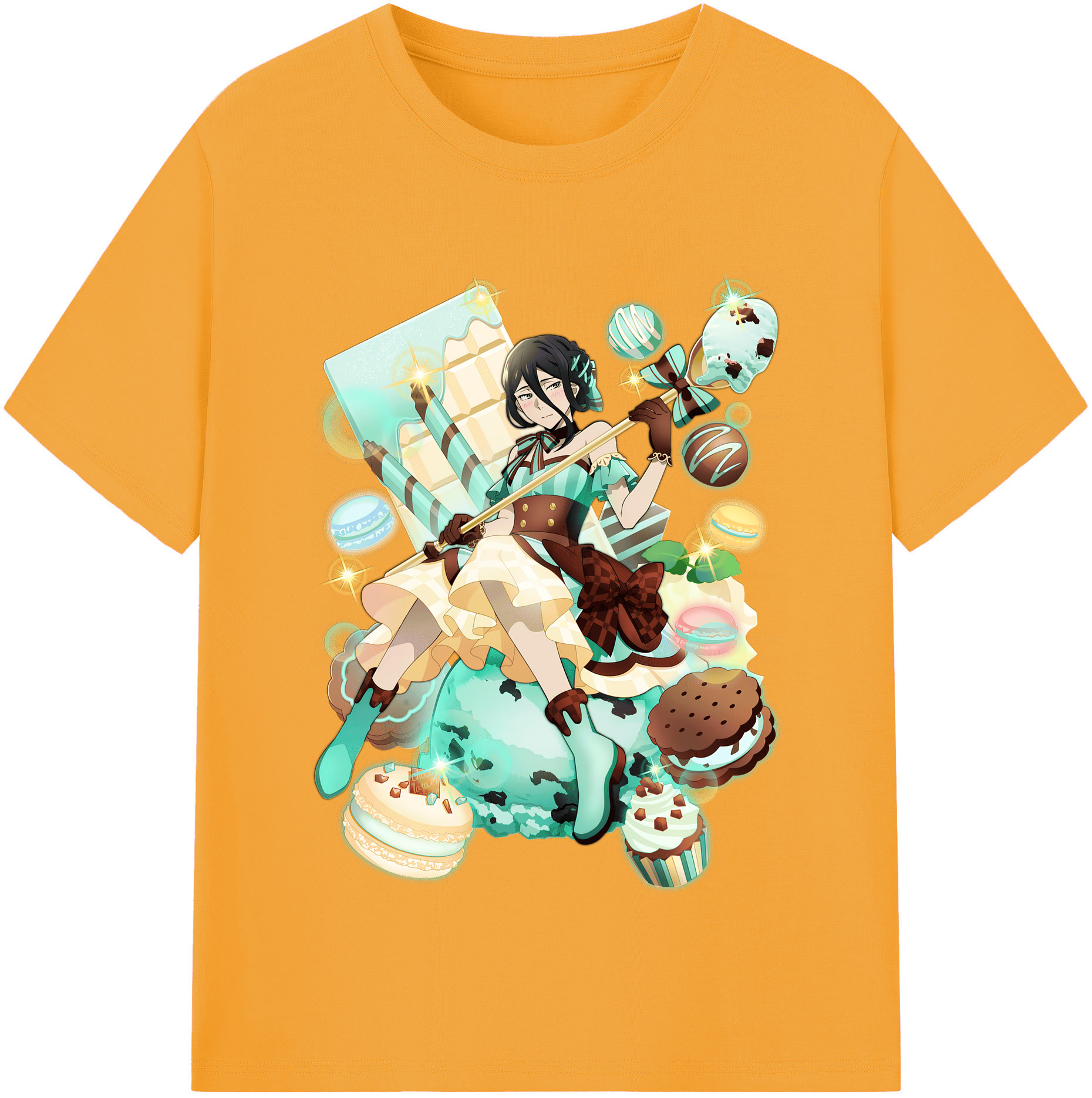 （画像用） 文豪ストレイドッグス Bungo Stray Dogs レディースカジュアルプリントTシャツ（綿100％）