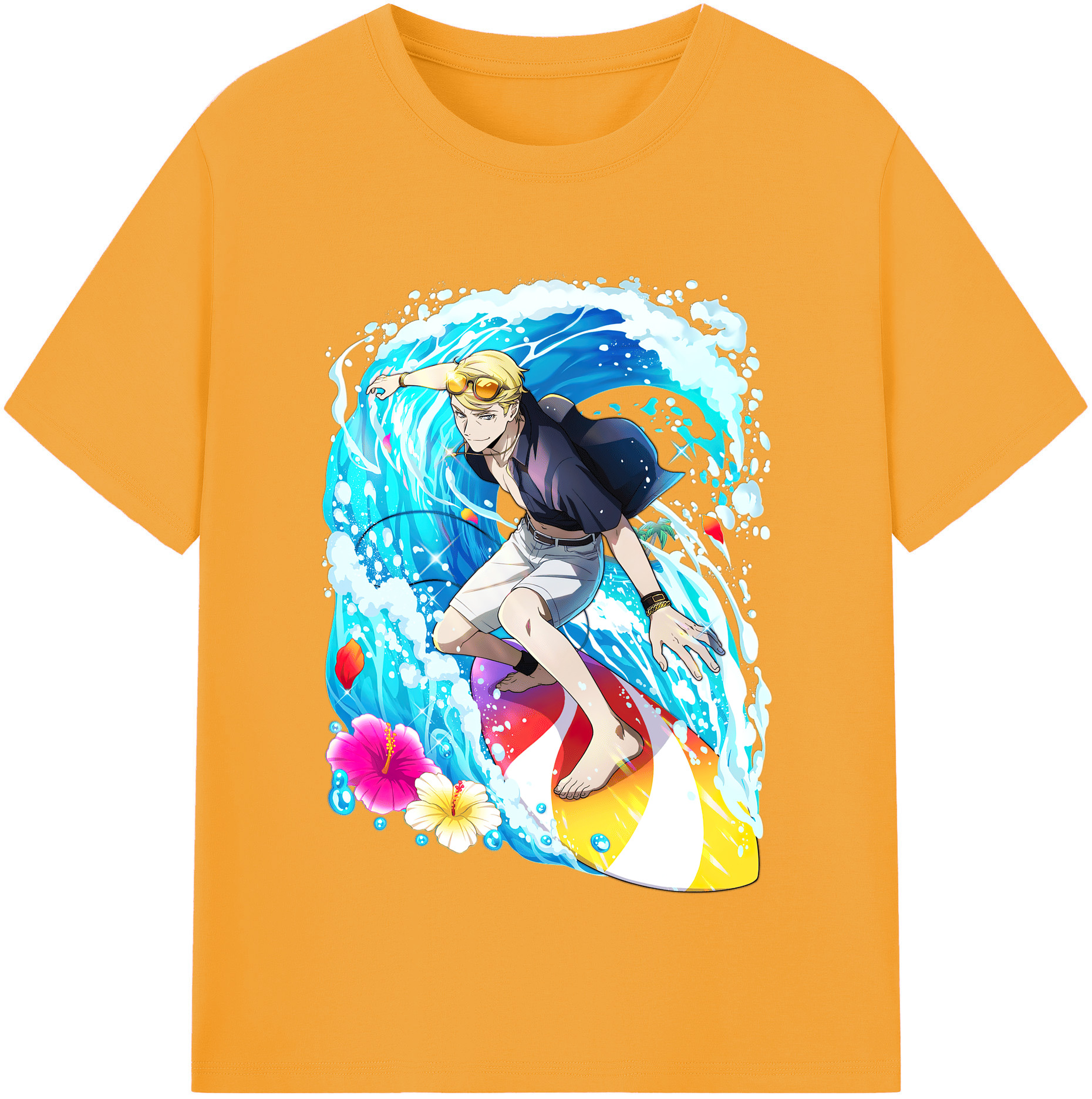 （画像用） 文豪ストレイドッグス Bungo Stray Dogs レディースカジュアルプリントTシャツ（綿100％）