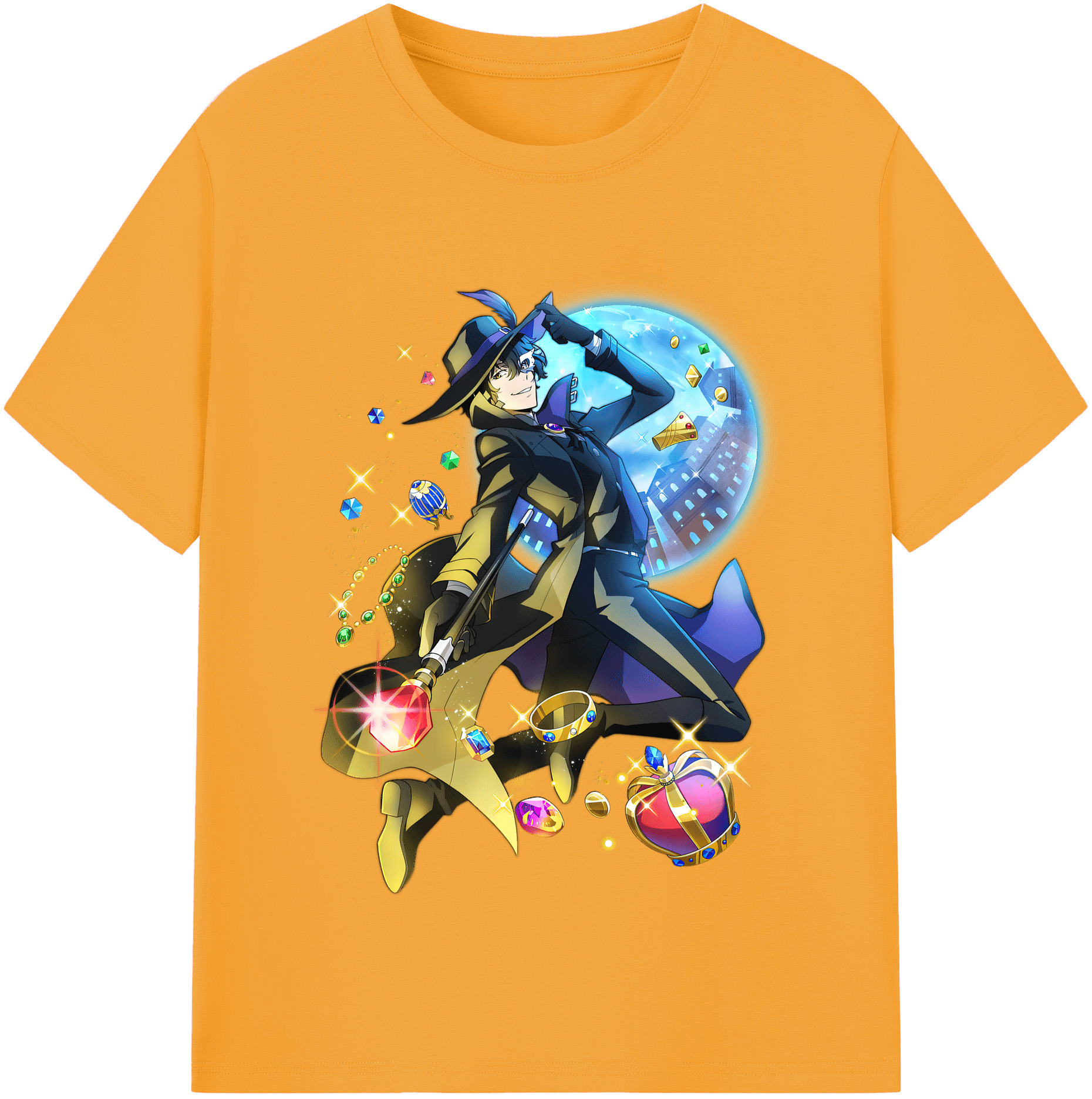 （画像用） 文豪ストレイドッグス Bungo Stray Dogs レディースカジュアルプリントTシャツ（綿100％）