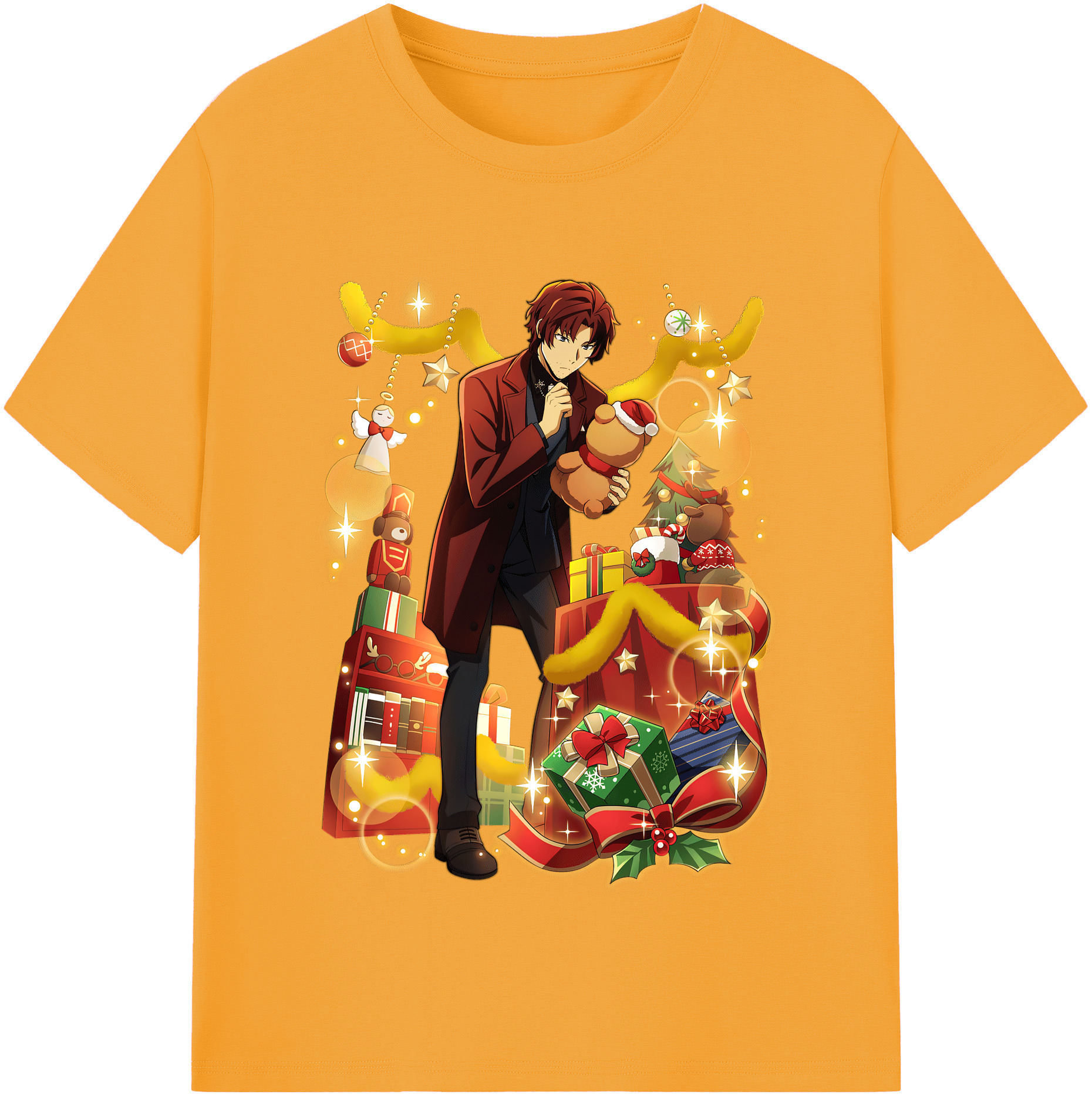 （画像用） 文豪ストレイドッグス Bungo Stray Dogs レディースカジュアルプリントTシャツ（綿100％）