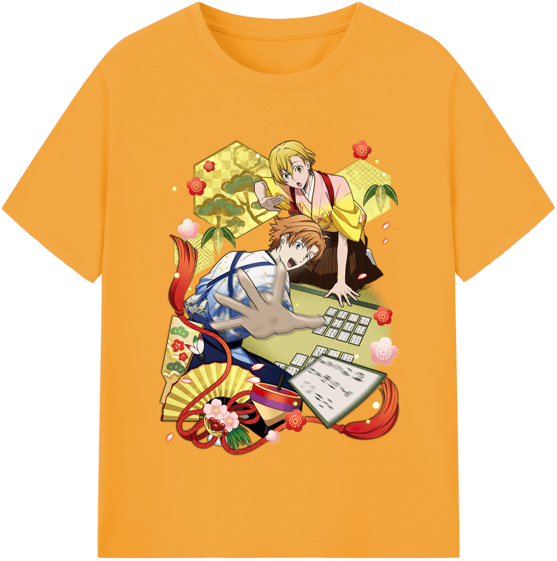 （画像用） 文豪ストレイドッグス Bungo Stray Dogs レディースカジュアルプリントTシャツ（綿100％）