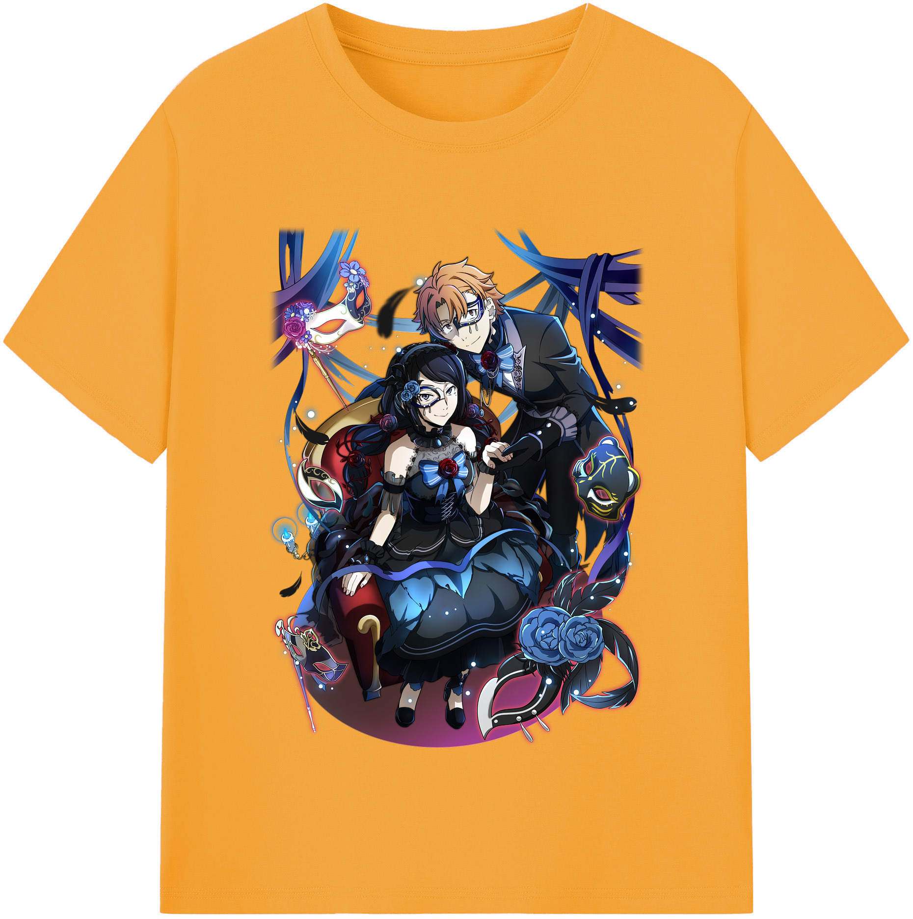 （画像用） 文豪ストレイドッグス Bungo Stray Dogs レディースカジュアルプリントTシャツ（綿100％）