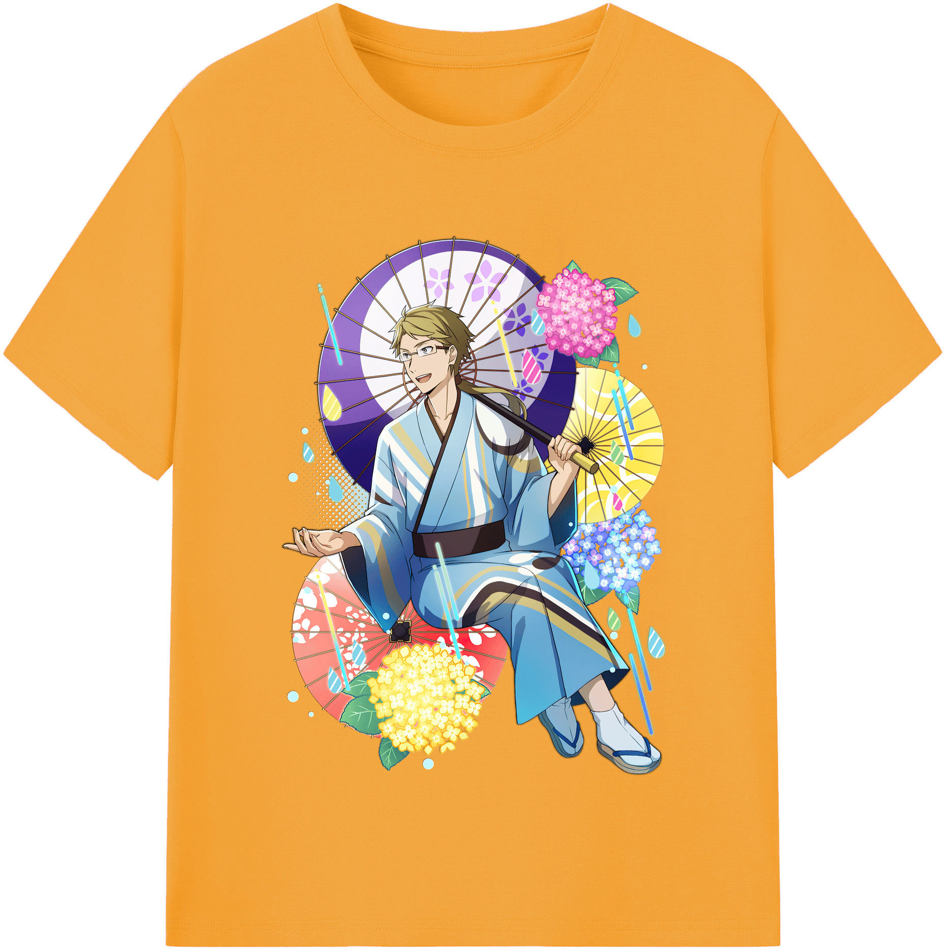 （画像用） 文豪ストレイドッグス Bungo Stray Dogs レディースカジュアルプリントTシャツ（綿100％）