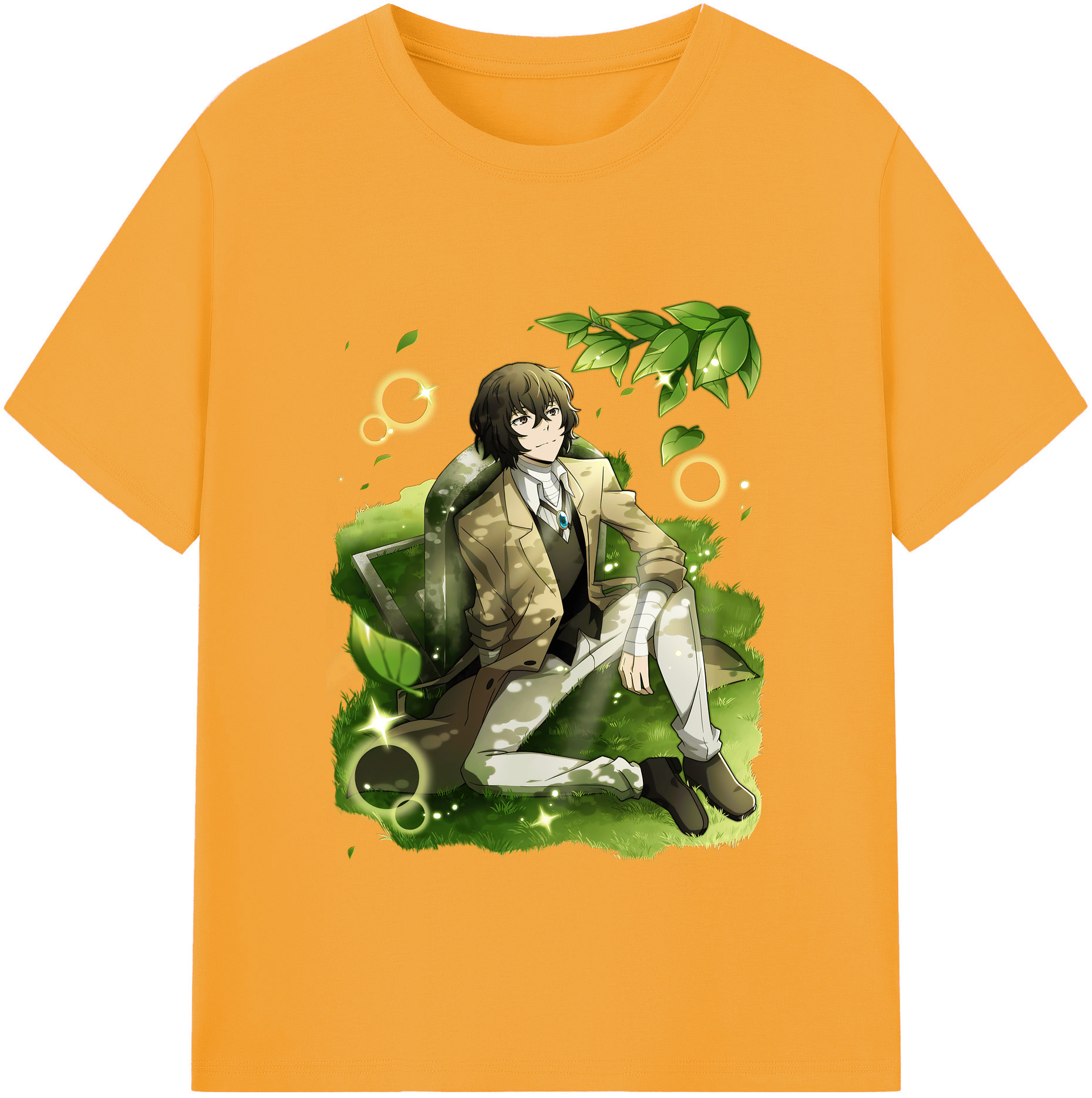 （画像用） 文豪ストレイドッグス Bungo Stray Dogs レディースカジュアルプリントTシャツ（綿100％）