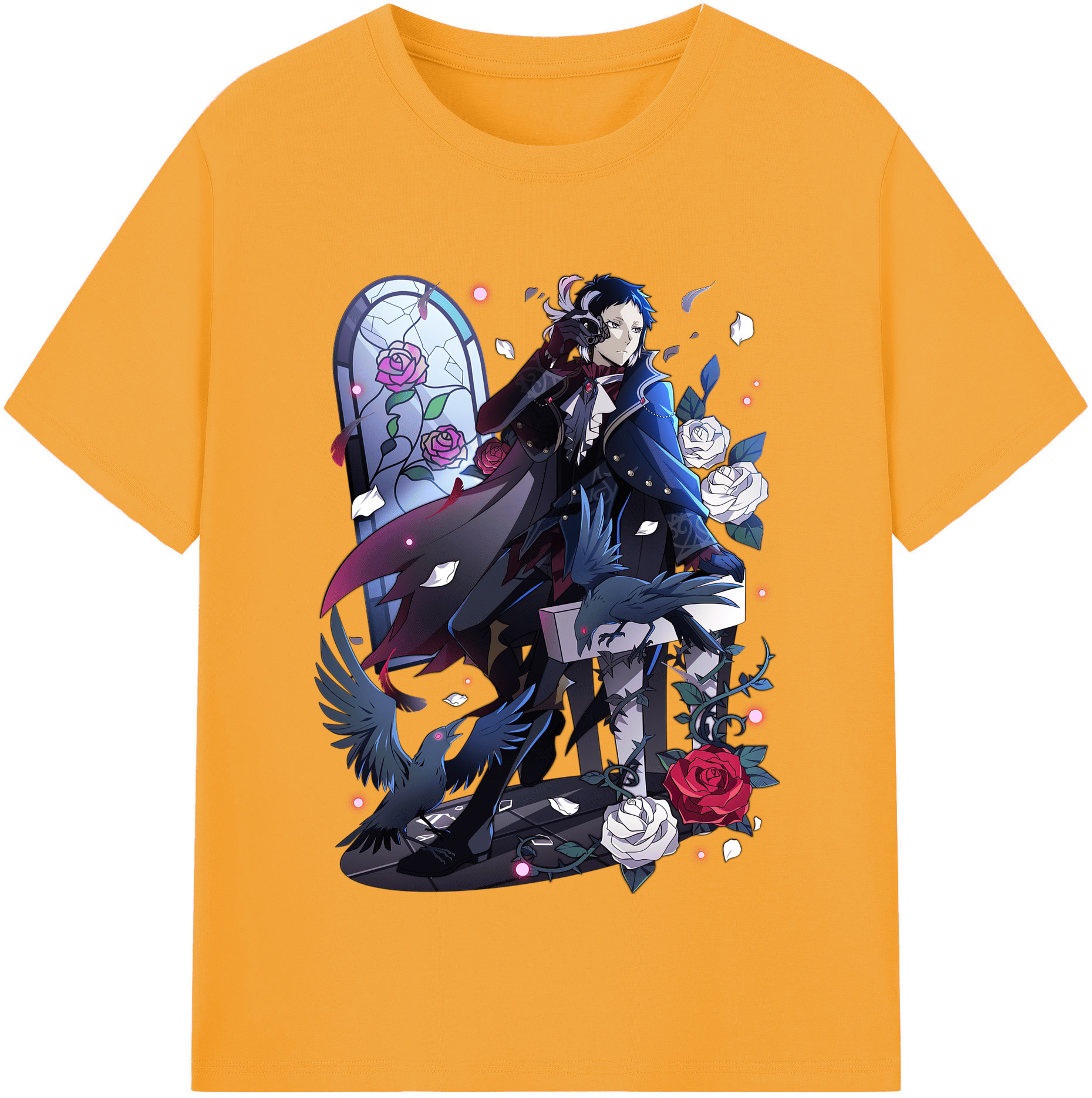 （画像用） 文豪ストレイドッグス Bungo Stray Dogs レディースカジュアルプリントTシャツ（綿100％）