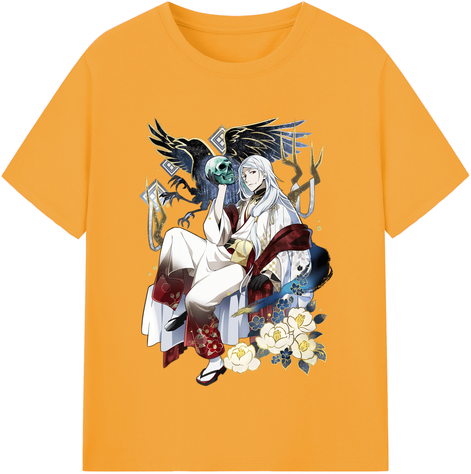 （画像用） 文豪ストレイドッグス Bungo Stray Dogs レディースカジュアルプリントTシャツ（綿100％）