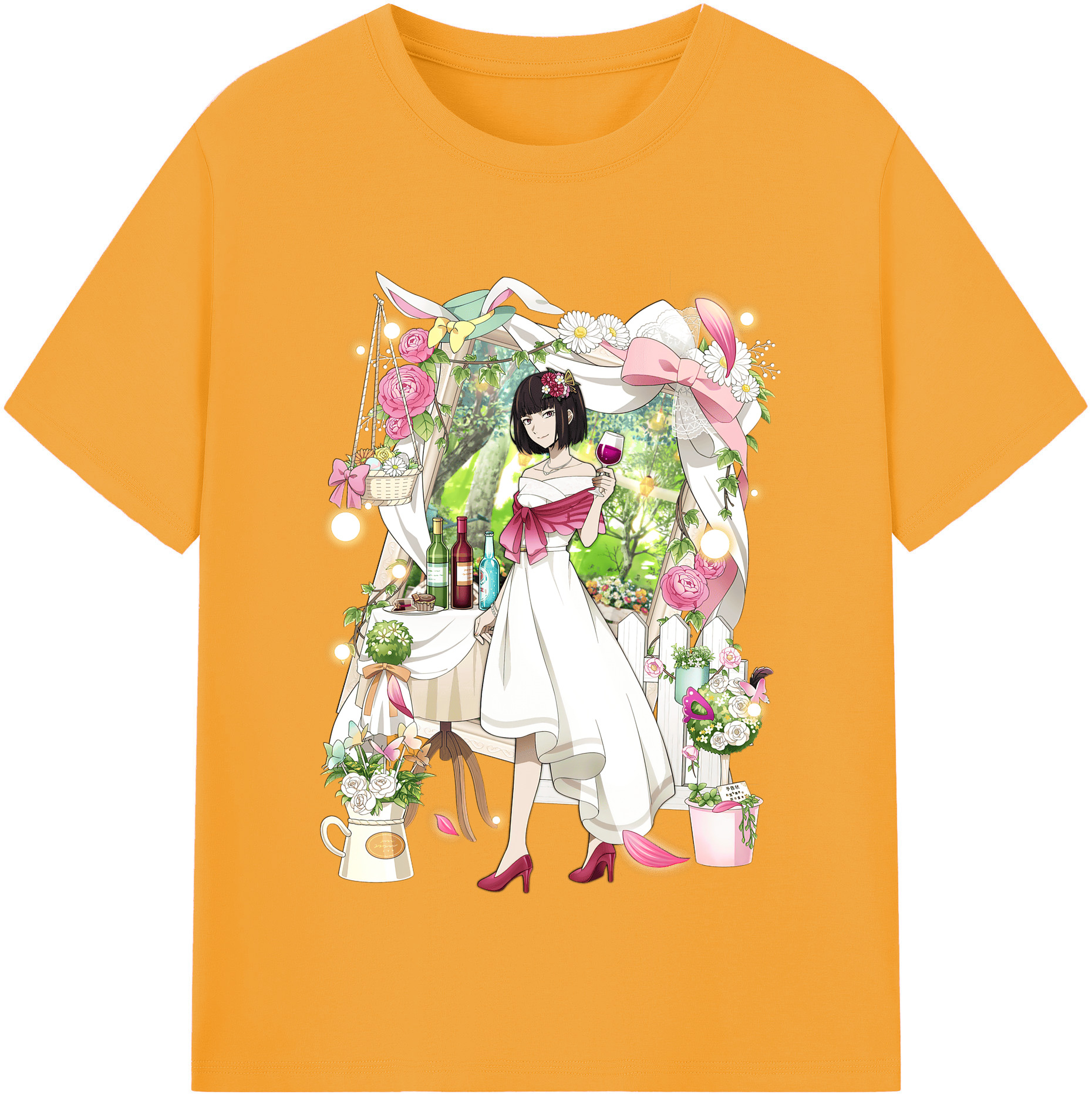 （画像用） 文豪ストレイドッグス Bungo Stray Dogs レディースカジュアルプリントTシャツ（綿100％）