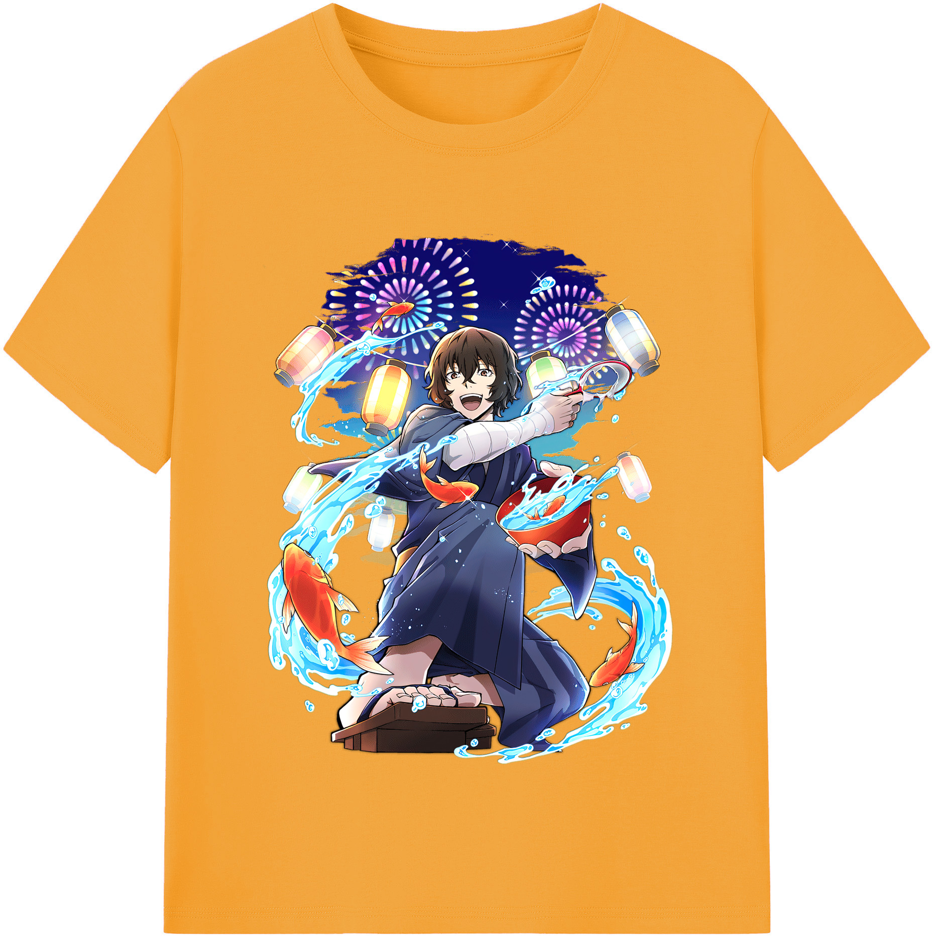 （画像用） 文豪ストレイドッグス Bungo Stray Dogs レディースカジュアルプリントTシャツ（綿100％）