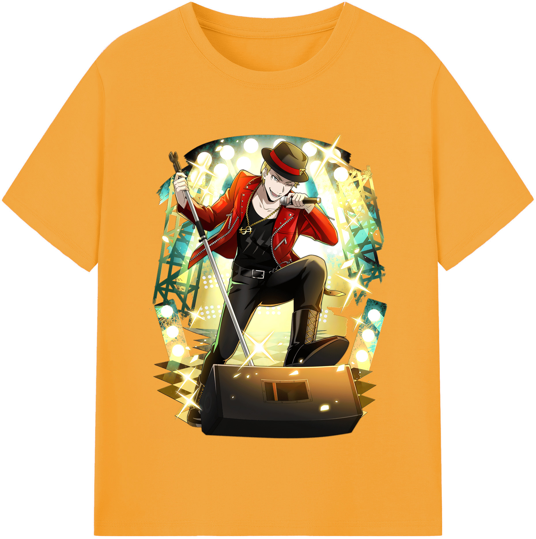 （画像用） 文豪ストレイドッグス Bungo Stray Dogs レディースカジュアルプリントTシャツ（綿100％）