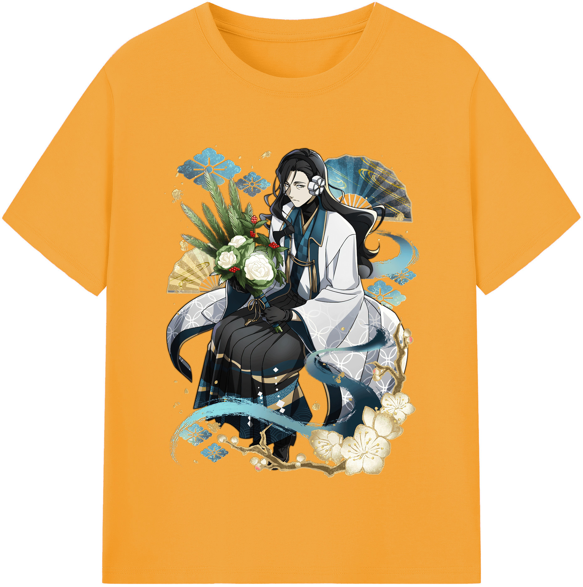 （画像用） 文豪ストレイドッグス Bungo Stray Dogs レディースカジュアルプリントTシャツ（綿100％）