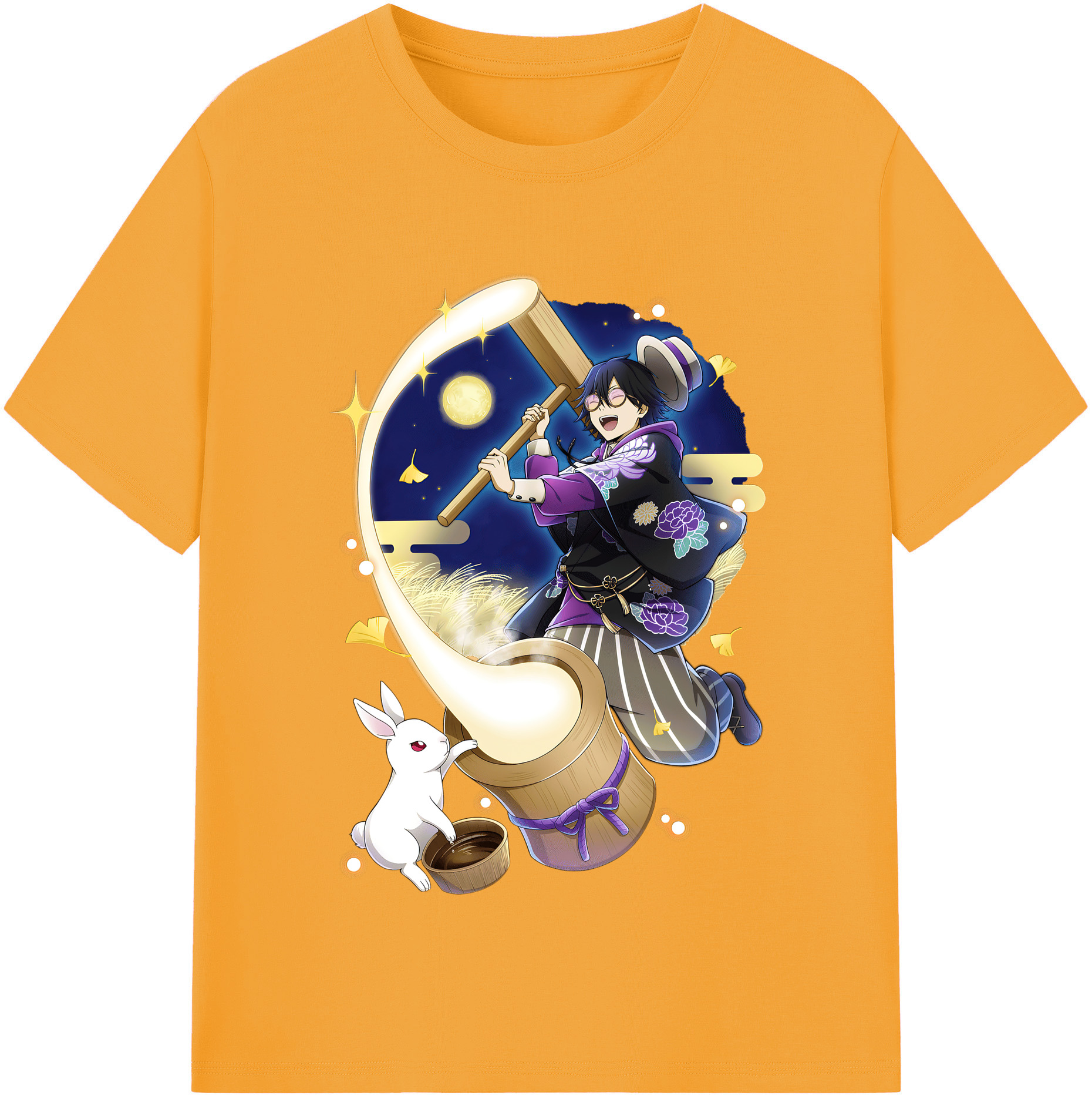 （画像用） 文豪ストレイドッグス Bungo Stray Dogs レディースカジュアルプリントTシャツ（綿100％）