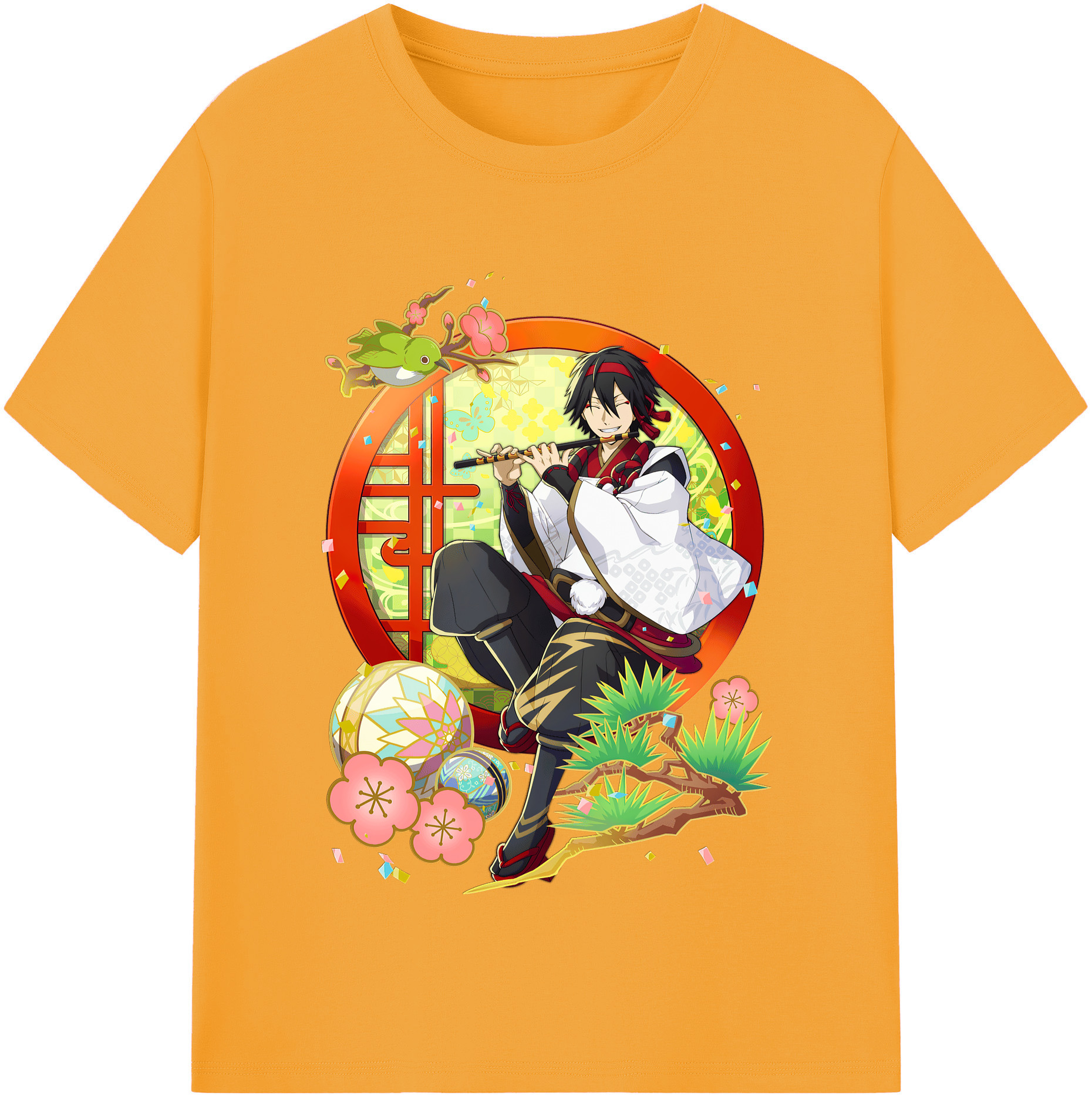（画像用） 文豪ストレイドッグス Bungo Stray Dogs レディースカジュアルプリントTシャツ（綿100％）