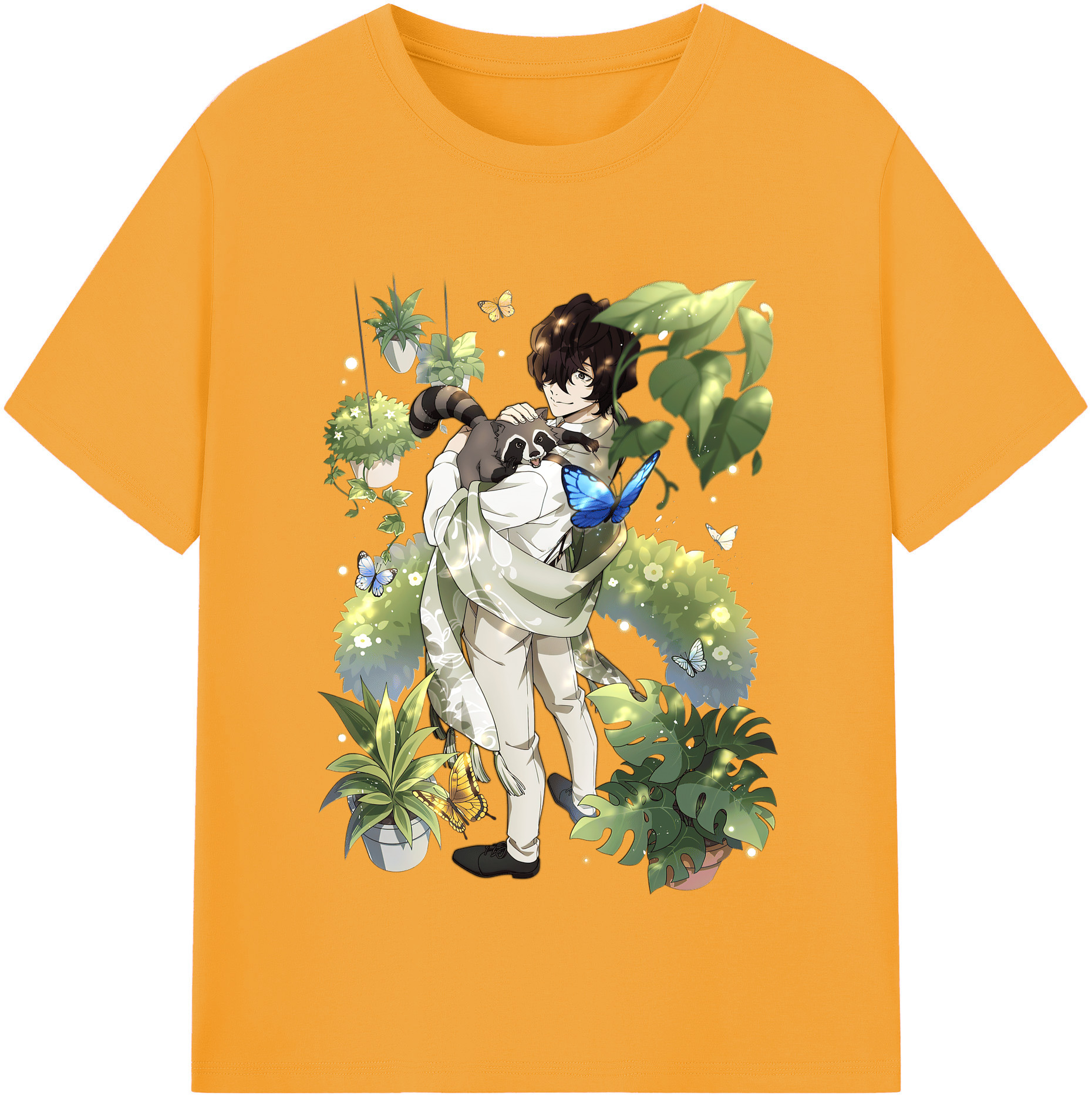 （画像用） 文豪ストレイドッグス Bungo Stray Dogs レディースカジュアルプリントTシャツ（綿100％）