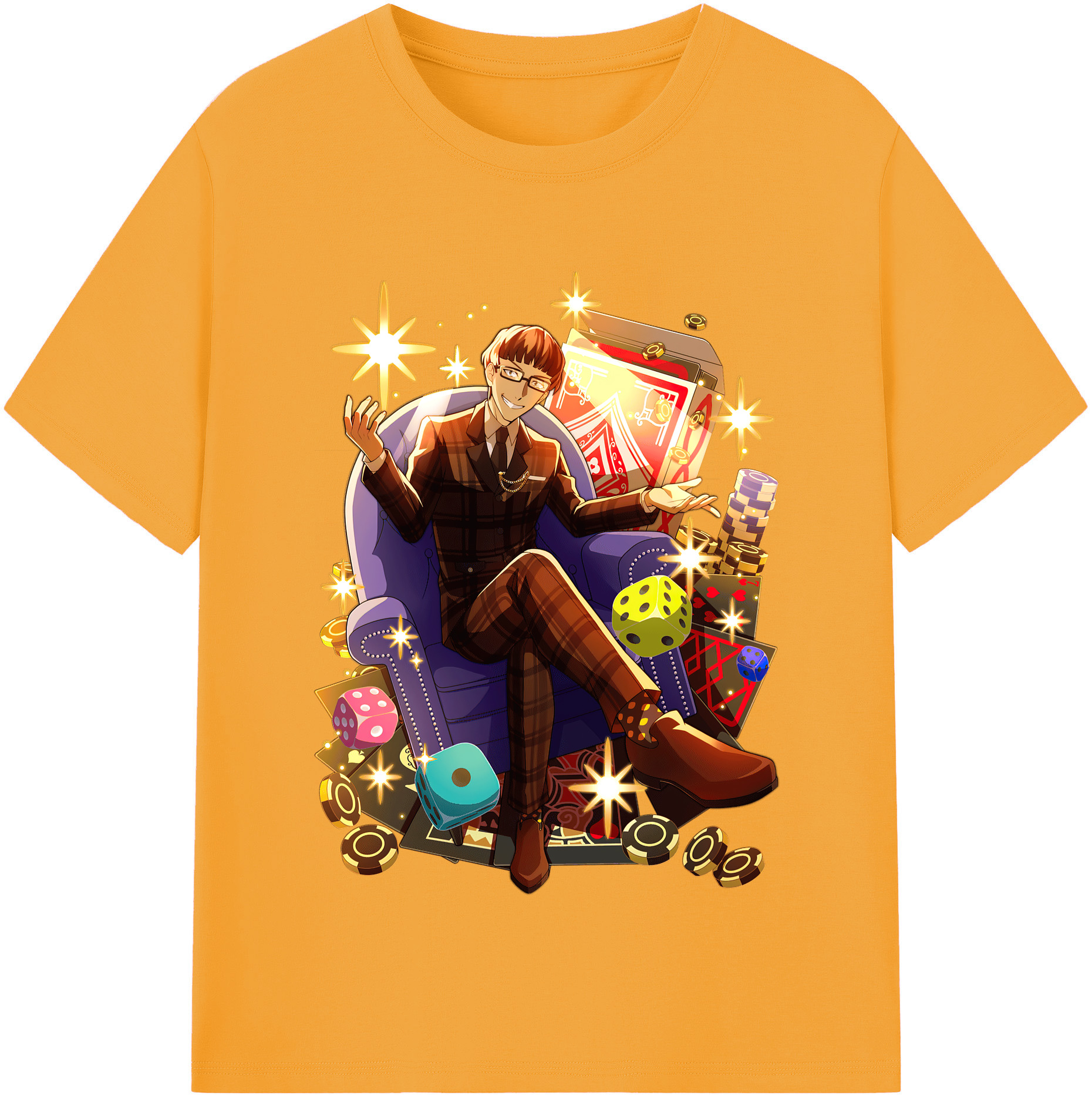 （画像用） 文豪ストレイドッグス Bungo Stray Dogs レディースカジュアルプリントTシャツ（綿100％）