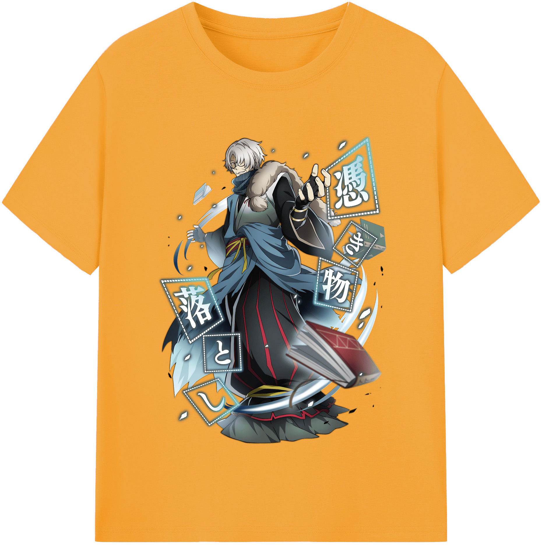 （画像用） 文豪ストレイドッグス Bungo Stray Dogs レディースカジュアルプリントTシャツ（綿100％）