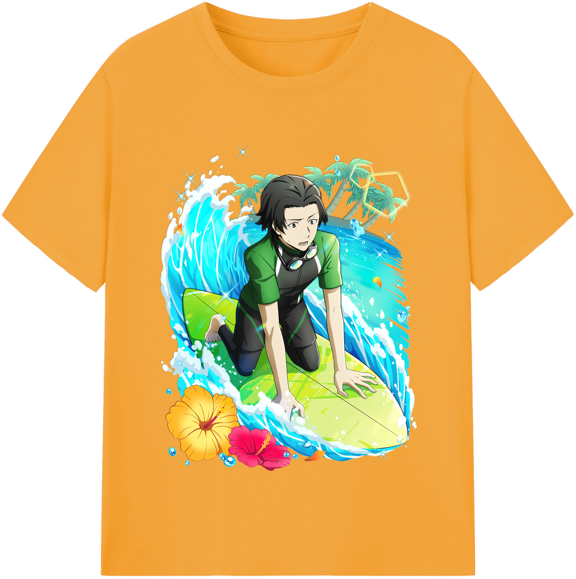 （画像用） 文豪ストレイドッグス Bungo Stray Dogs レディースカジュアルプリントTシャツ（綿100％）