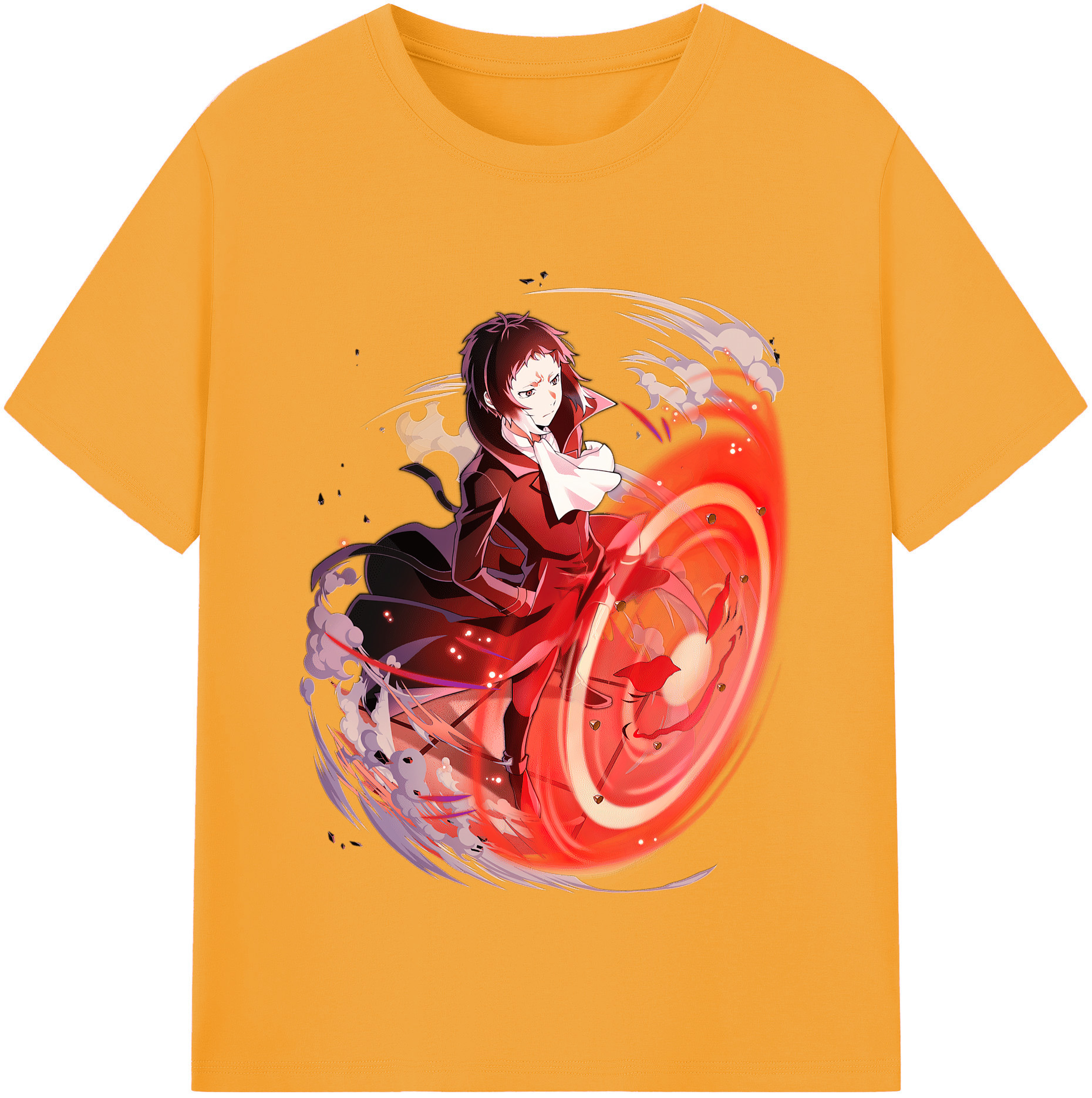 （画像用） 文豪ストレイドッグス Bungo Stray Dogs レディースカジュアルプリントTシャツ（綿100％）
