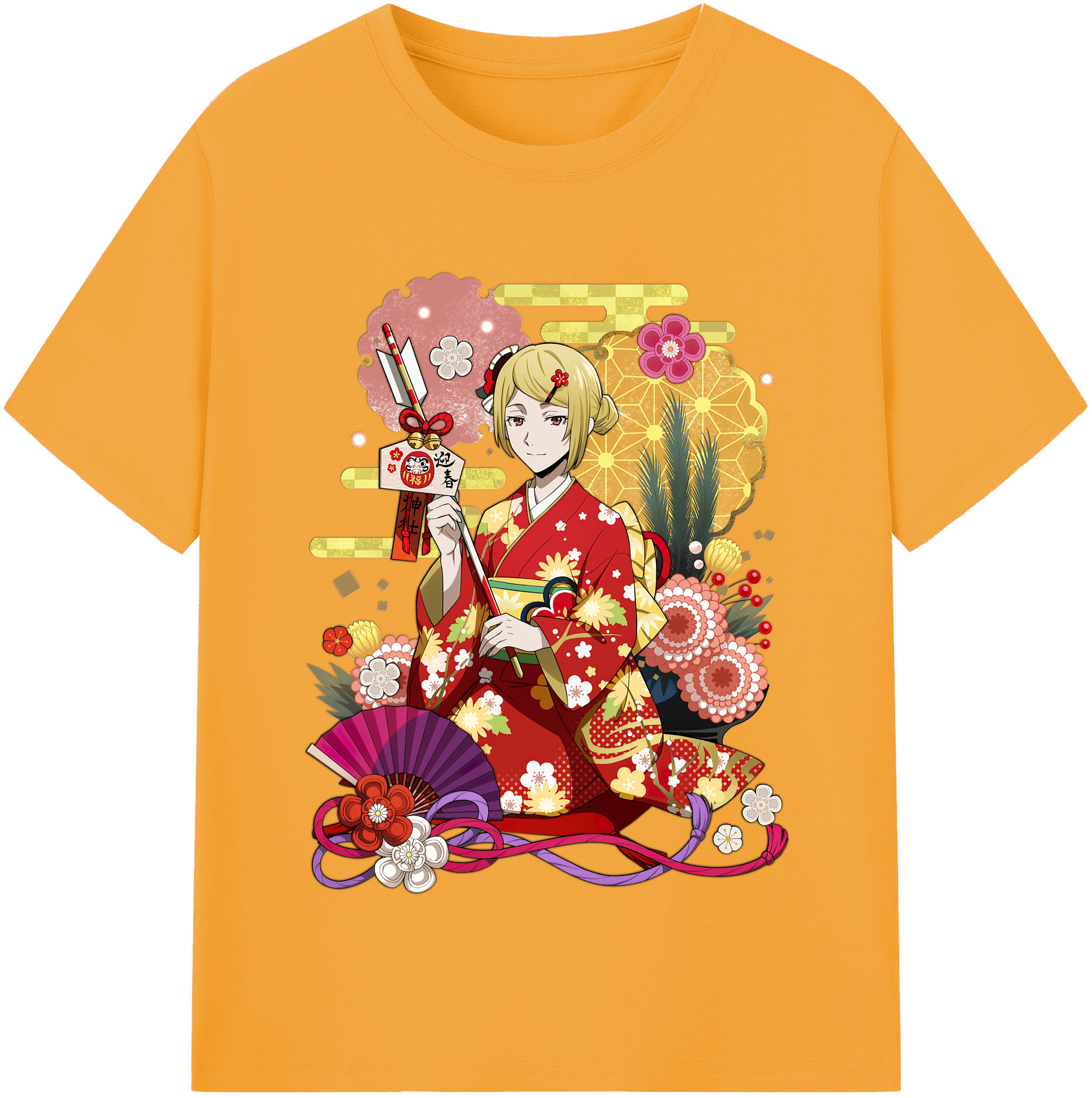 （画像用） 文豪ストレイドッグス Bungo Stray Dogs レディースカジュアルプリントTシャツ（綿100％）