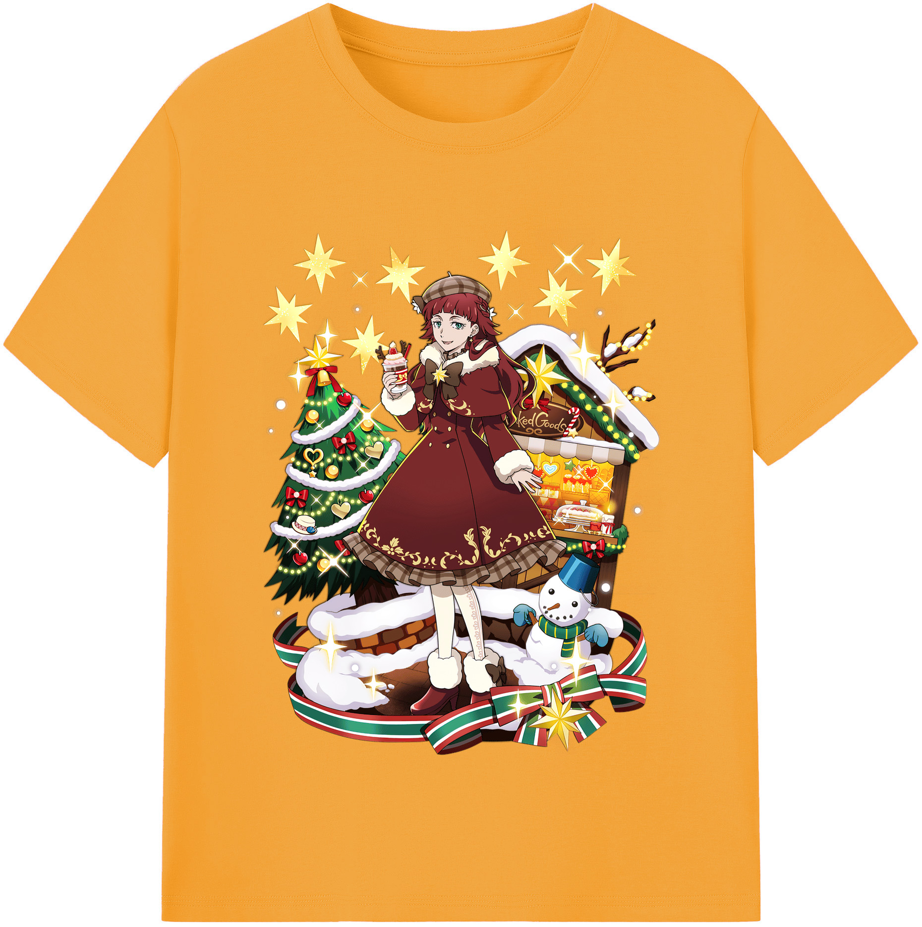 （画像用） 文豪ストレイドッグス Bungo Stray Dogs レディースカジュアルプリントTシャツ（綿100％）
