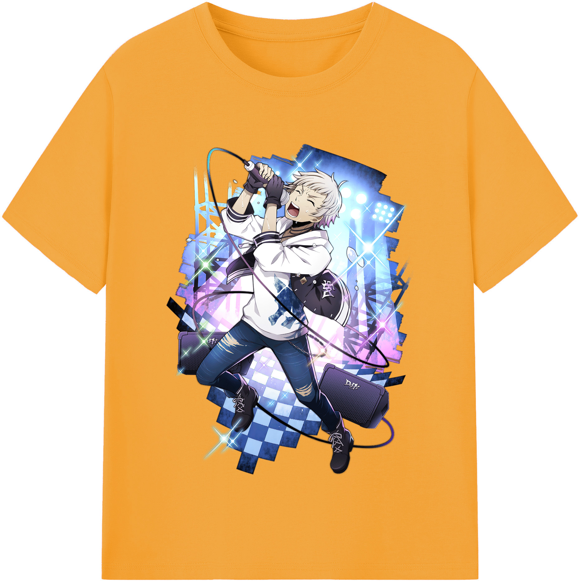 （画像用） 文豪ストレイドッグス Bungo Stray Dogs レディースカジュアルプリントTシャツ（綿100％）
