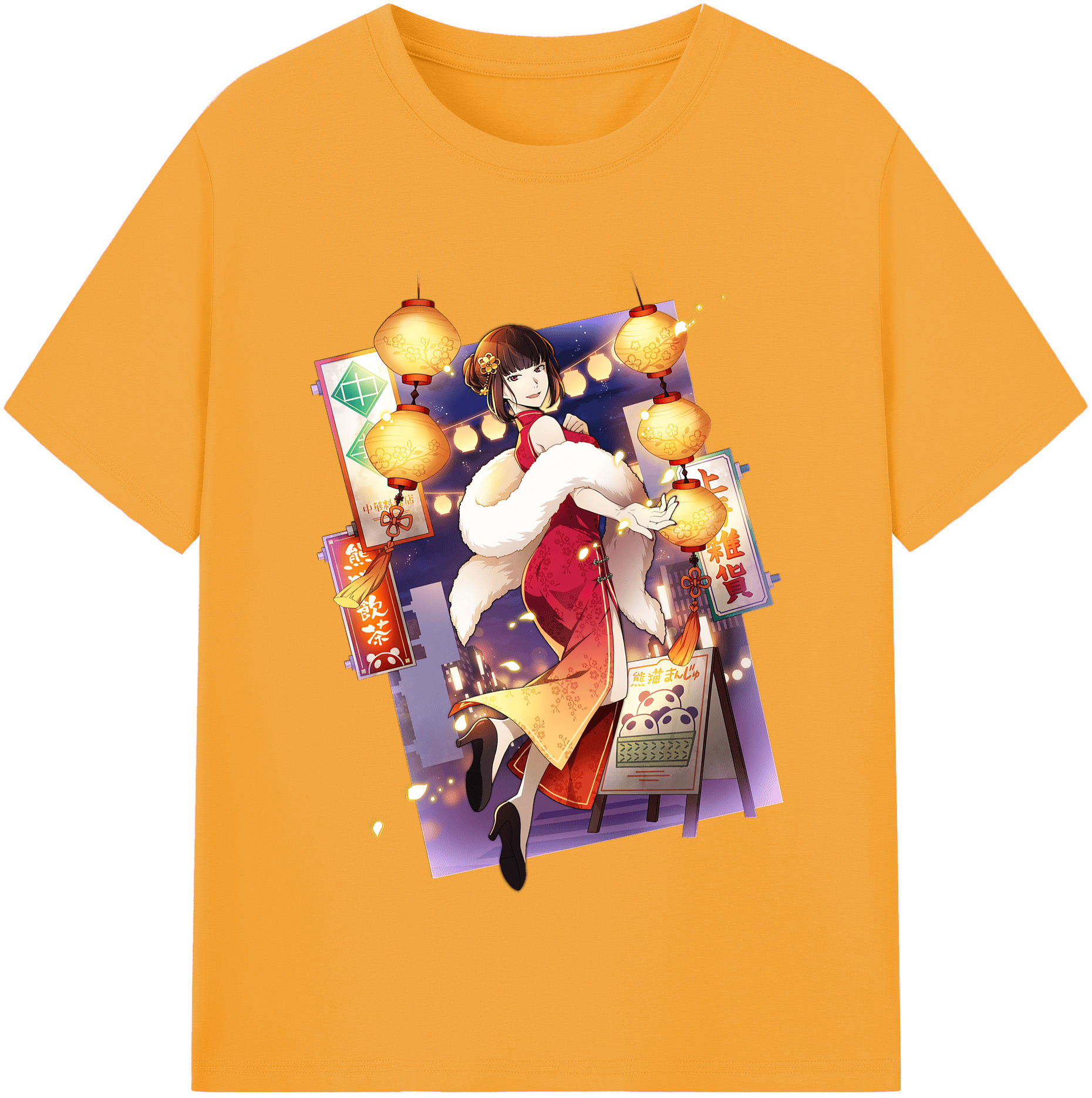 （画像用） 文豪ストレイドッグス Bungo Stray Dogs レディースカジュアルプリントTシャツ（綿100％）