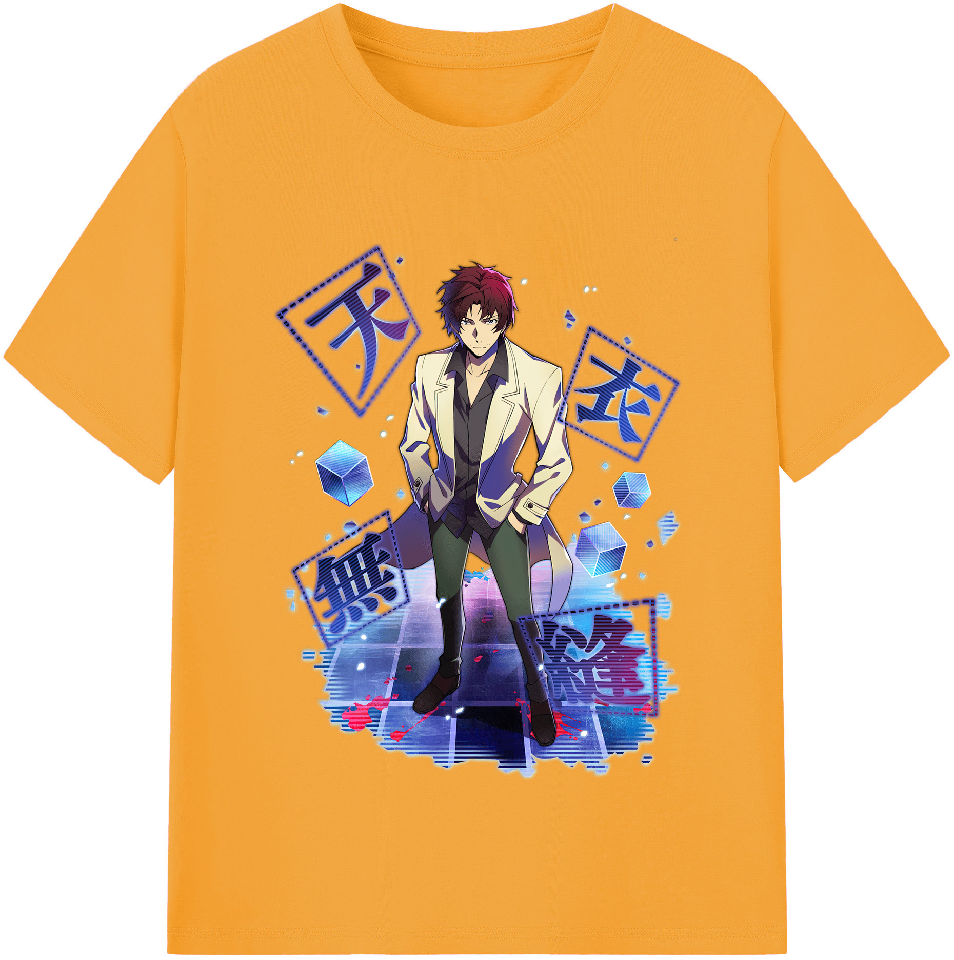 （画像用） 文豪ストレイドッグス Bungo Stray Dogs レディースカジュアルプリントTシャツ（綿100％）