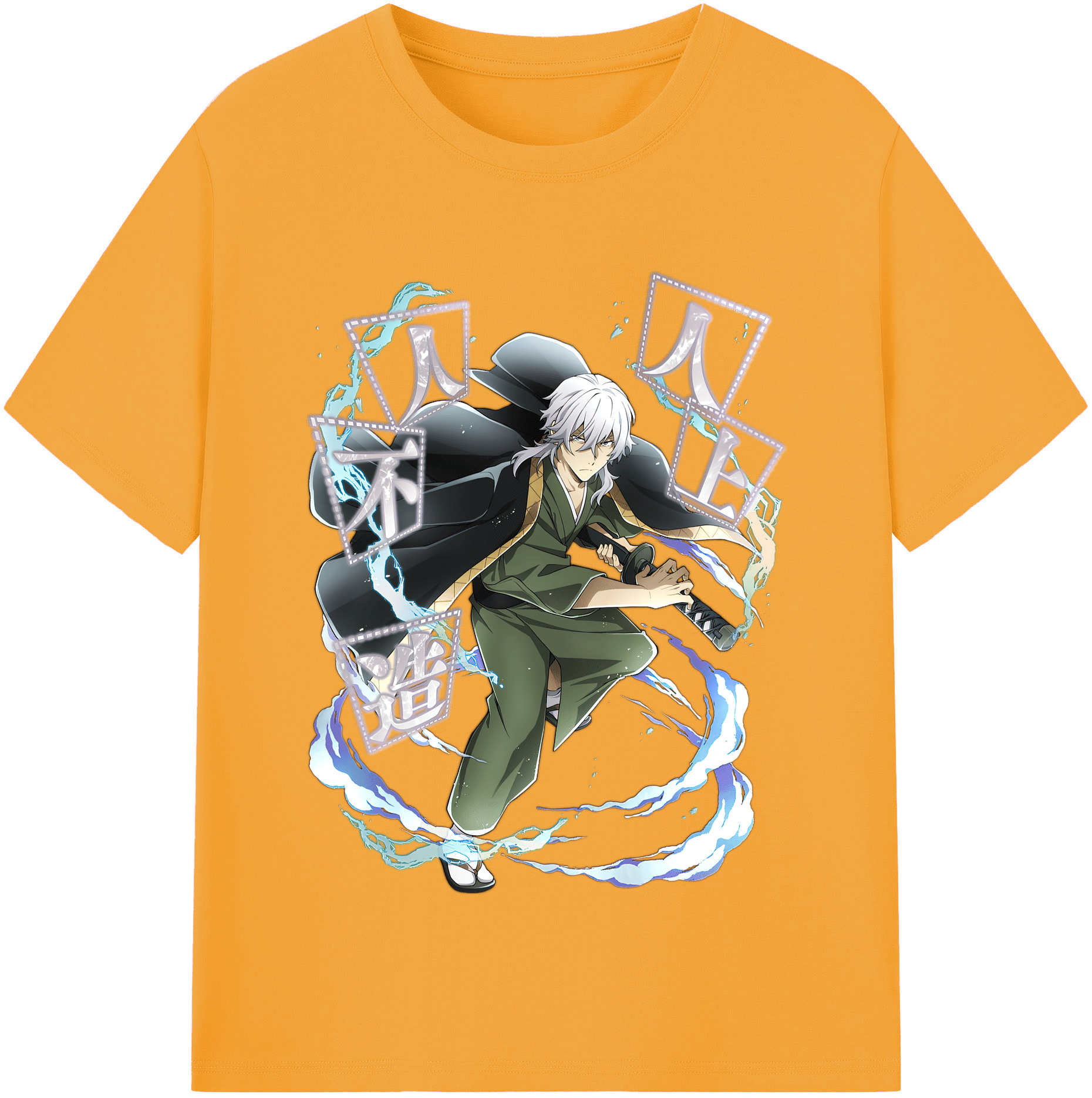 （画像用） 文豪ストレイドッグス Bungo Stray Dogs レディースカジュアルプリントTシャツ（綿100％）