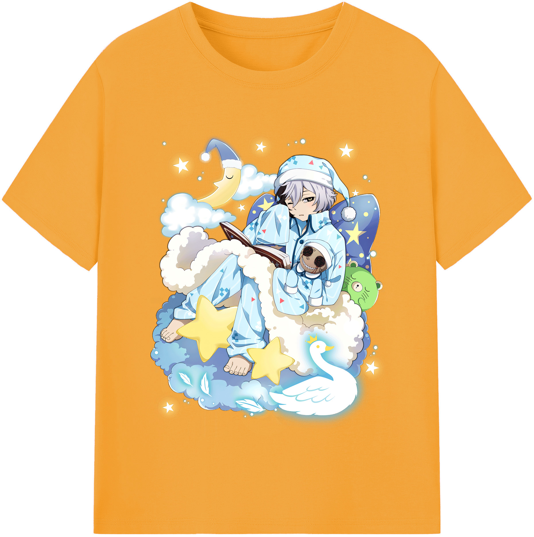 （画像用） 文豪ストレイドッグス Bungo Stray Dogs レディースカジュアルプリントTシャツ（綿100％）