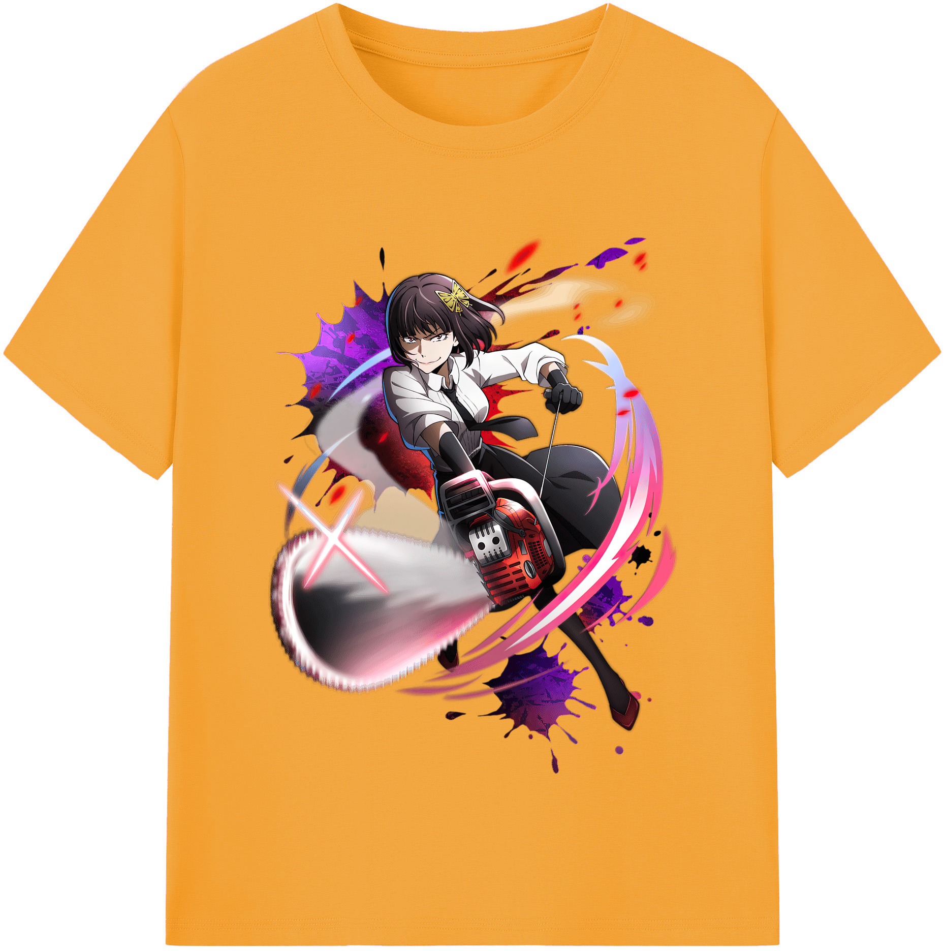 （画像用） 文豪ストレイドッグス Bungo Stray Dogs レディースカジュアルプリントTシャツ（綿100％）