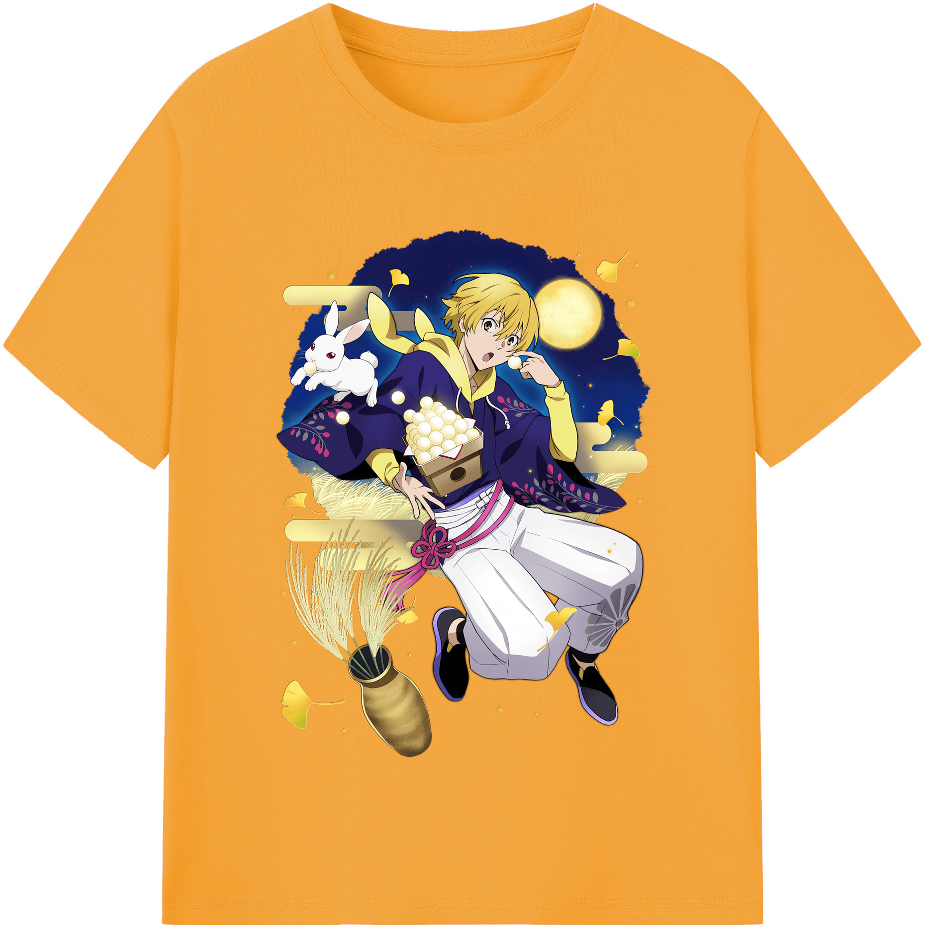 （画像用） 文豪ストレイドッグス Bungo Stray Dogs レディースカジュアルプリントTシャツ（綿100％）