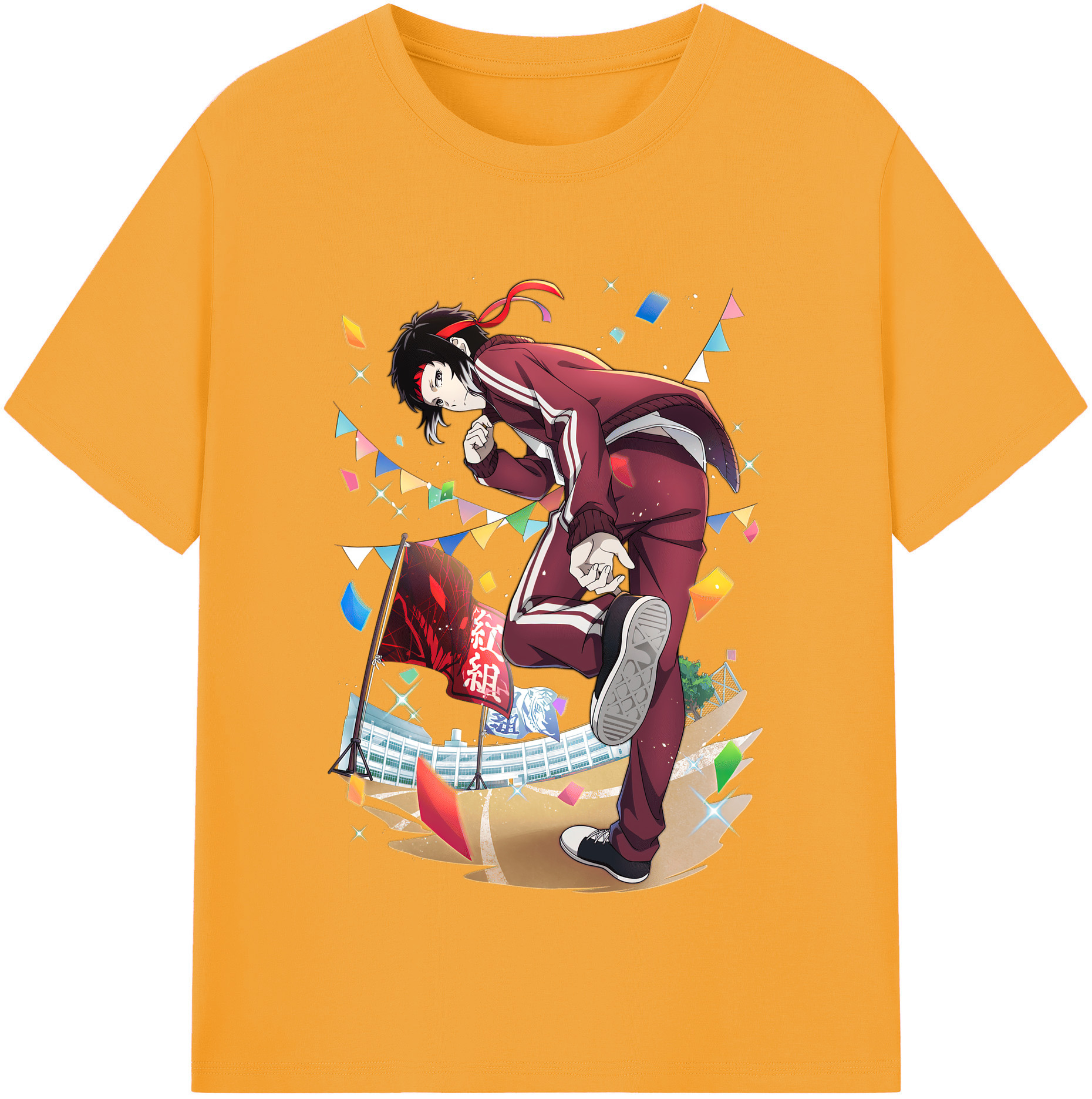 （画像用） 文豪ストレイドッグス Bungo Stray Dogs レディースカジュアルプリントTシャツ（綿100％）