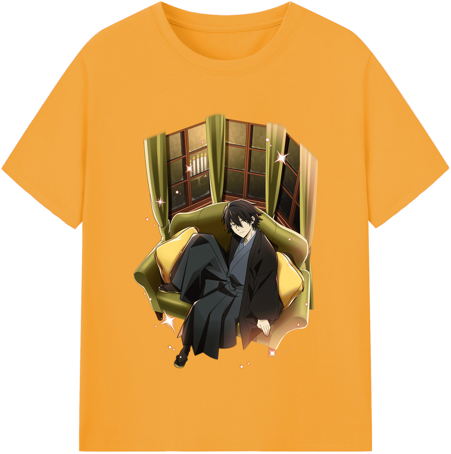 （画像用） 文豪ストレイドッグス Bungo Stray Dogs レディースカジュアルプリントTシャツ（綿100％）